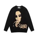 Aran Isles Knitwear Slasher Knit Black Sweater Size US M / EU 48-50 / 2 - 3 Thumbnail