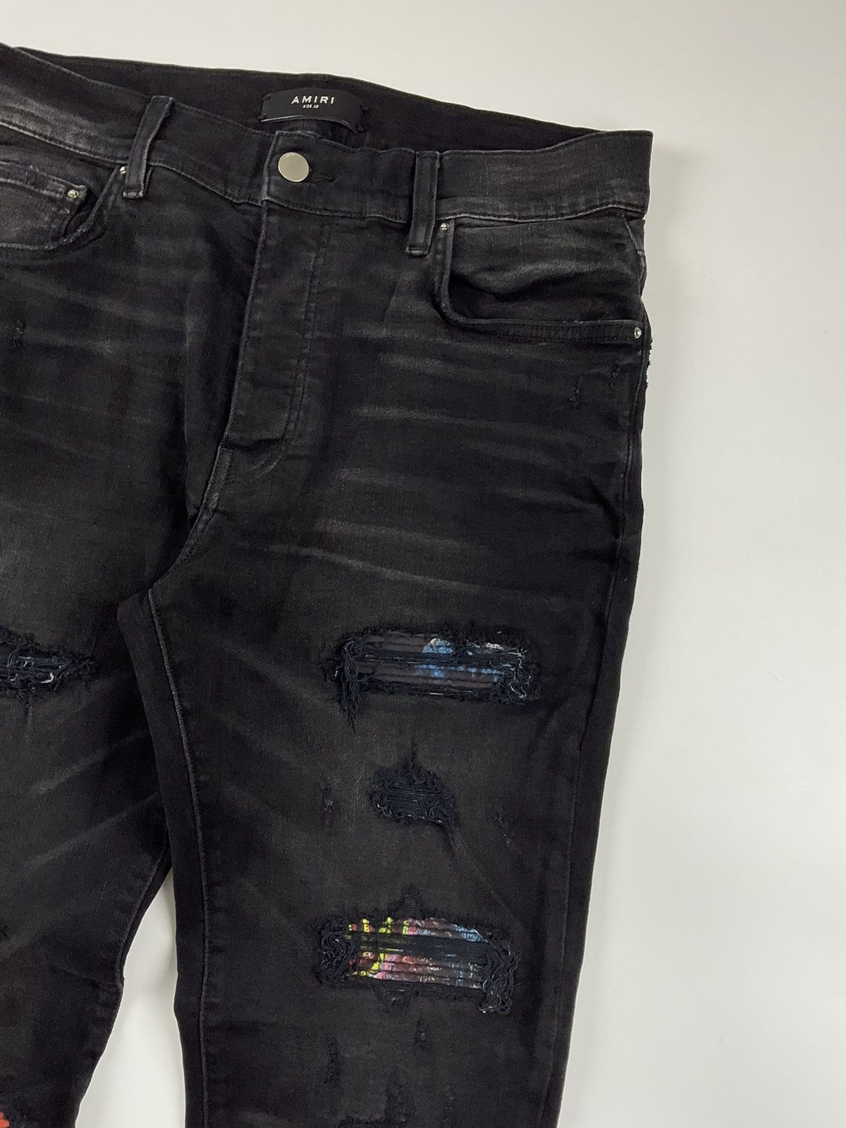 Amiri Amiri MX1 Vintage Tee Animation Patch Jeans Size US 33 - 4 Thumbnail