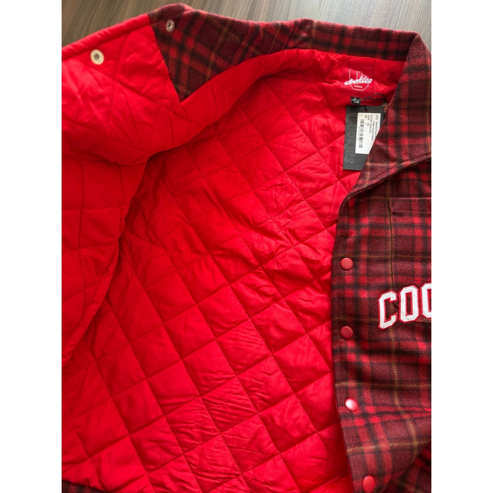 Cookies Cookies Cultivators Red Plaid Flannel Jacket Size US S / EU 44-46 / 1 - 4 Thumbnail