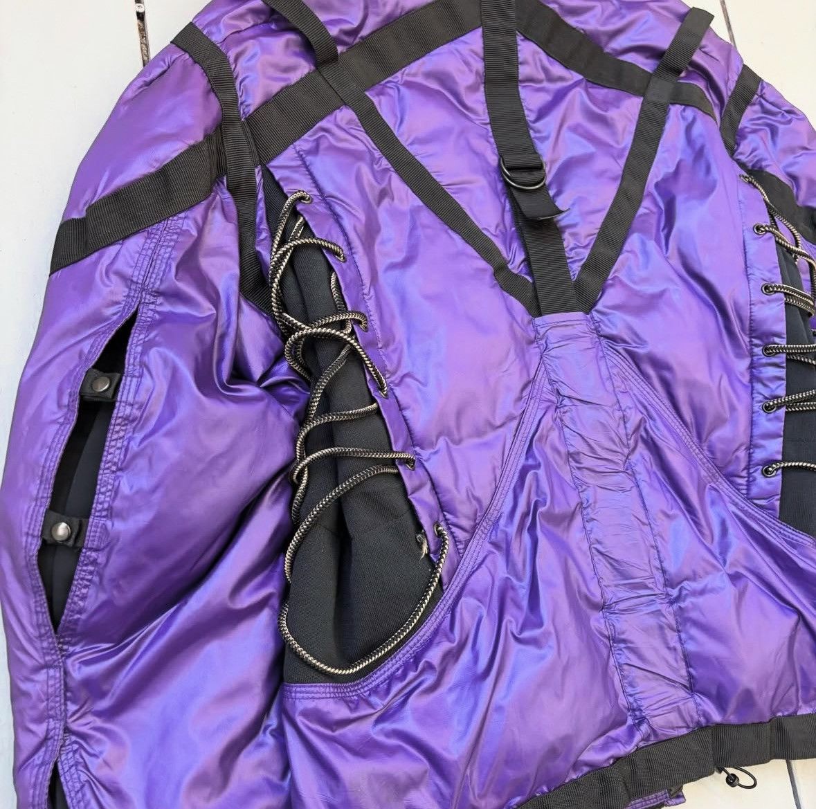 Marithe + Francois Girbaud Parachute Bondage Down Jacket Size US L / EU 52-54 / 3 - 4 Thumbnail