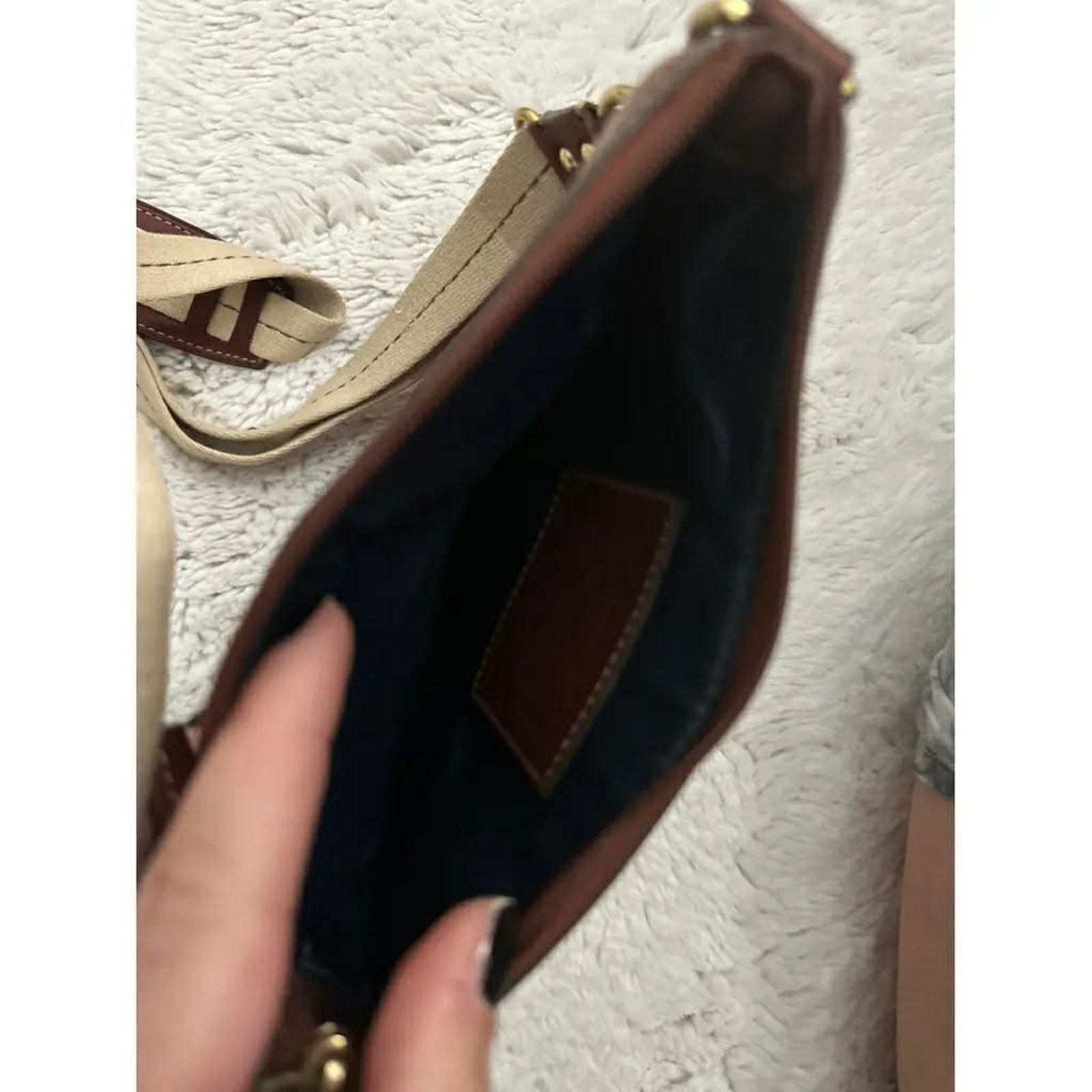 Coach Coach Crossbody Bag HolidayG0773-40929 Patch Signature Suede Size ONE SIZE - 8 Thumbnail