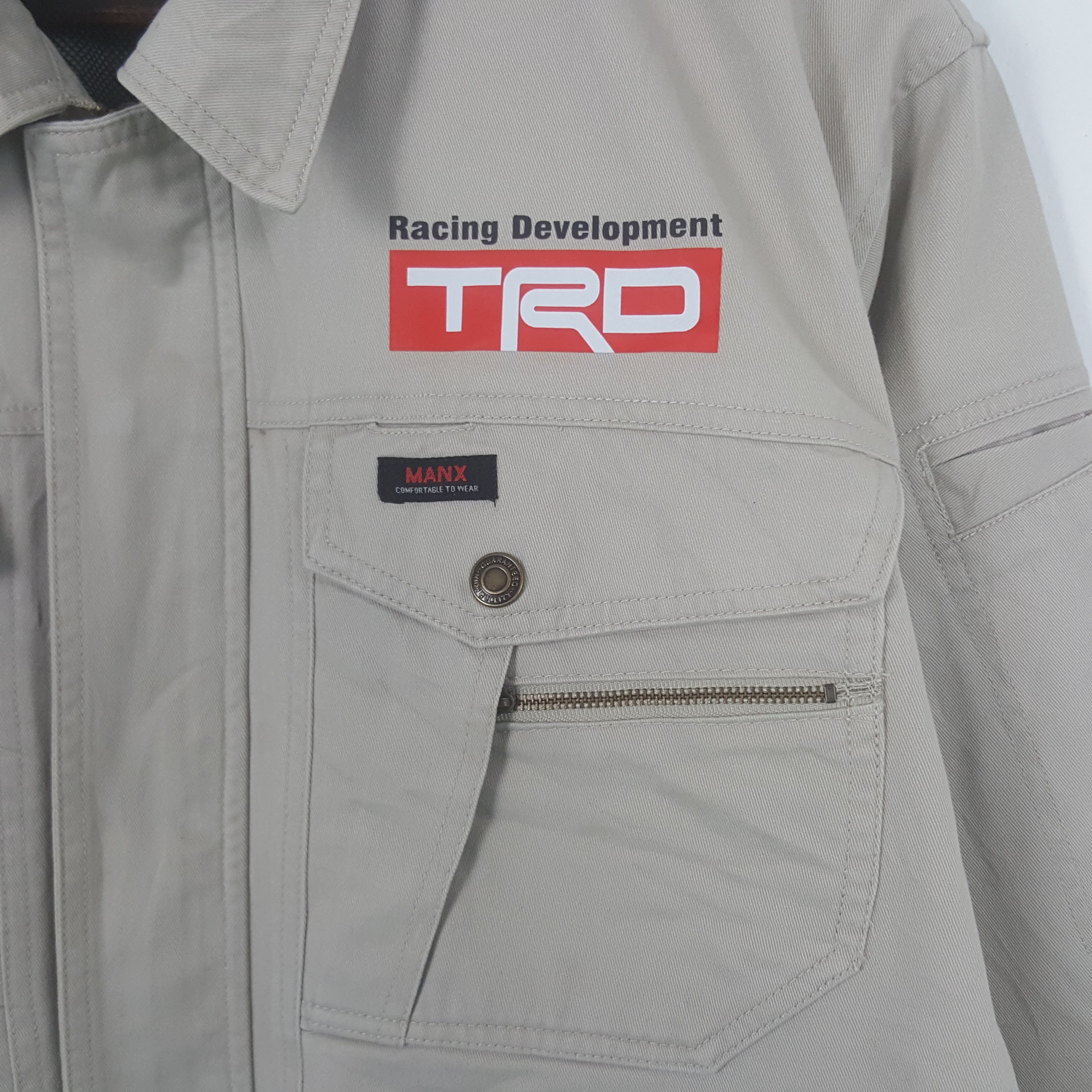 Uniform Wares × Vintage Vintage TRD Racing Development Custom Worker Zipper Jacket Size US L / EU 52-54 / 3 - 4 Thumbnail
