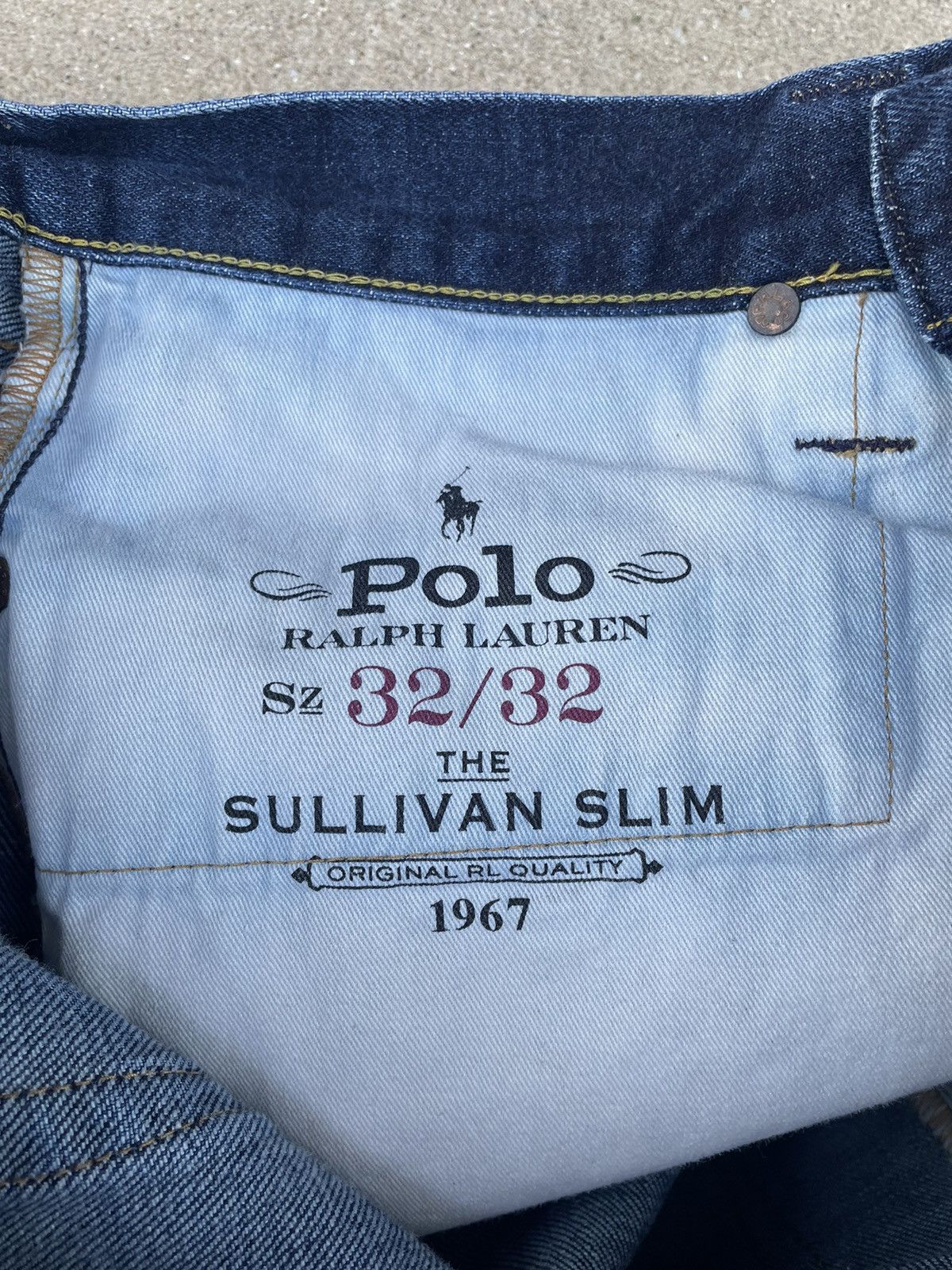 Polo Ralph Lauren × Vintage Polo Ralph Lauren selvedge denim “Sullivan slim” Size US 32 / EU 48 - 11 Thumbnail