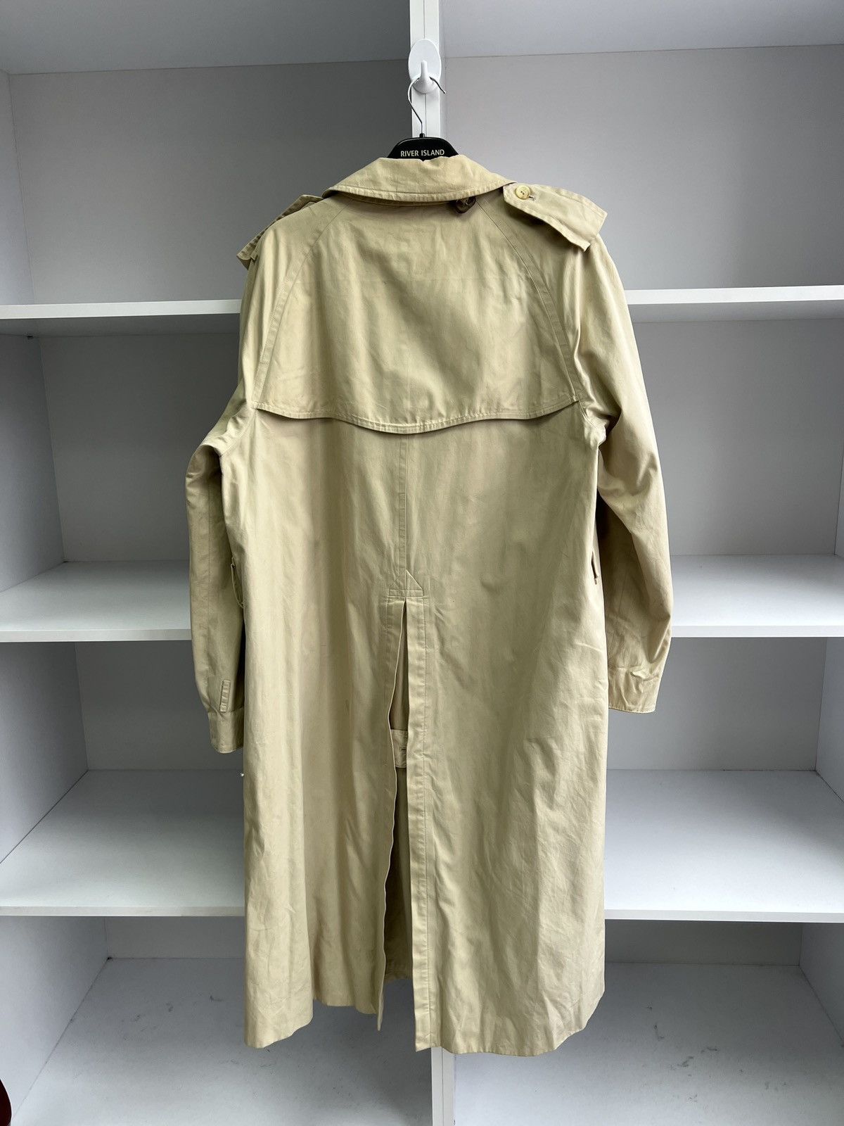 Burberry × Vintage Vintage Burberry Nova Check Trench coat Size US M / EU 48-50 / 2 - 14 Thumbnail
