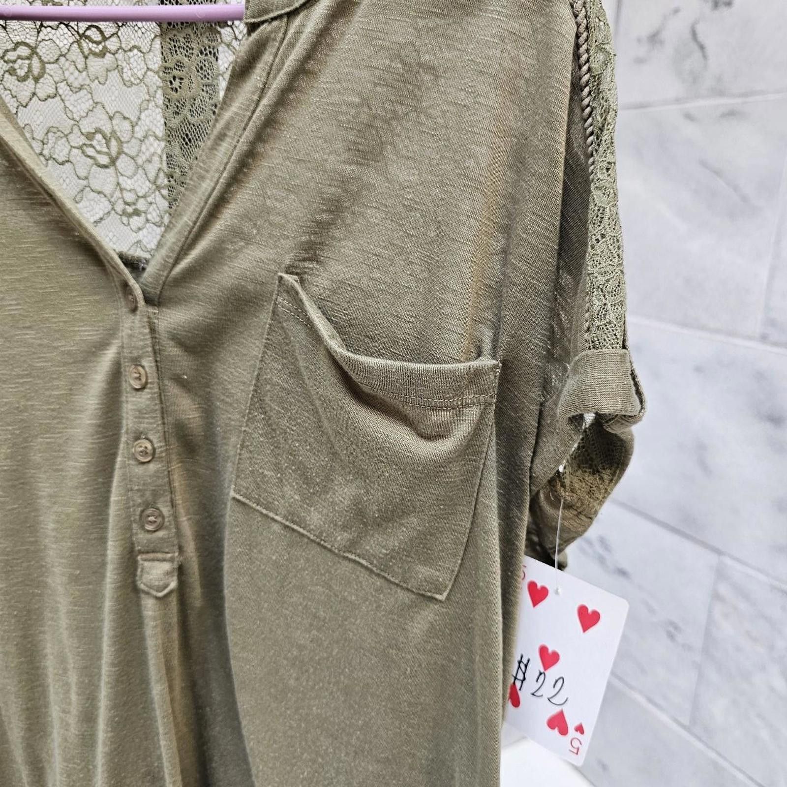 Other Women's Army Green Shirt Size M / US 6-8 / IT 42-44 - 4 Thumbnail