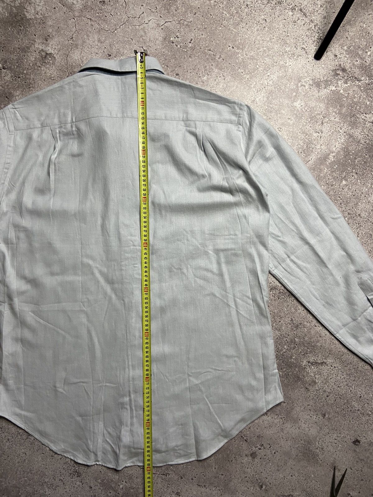 Loro Piana Loro Piana Cotton Buttons Up Long Sleeve Shirt Size US XXL / EU 58 / 5 - 8 Thumbnail