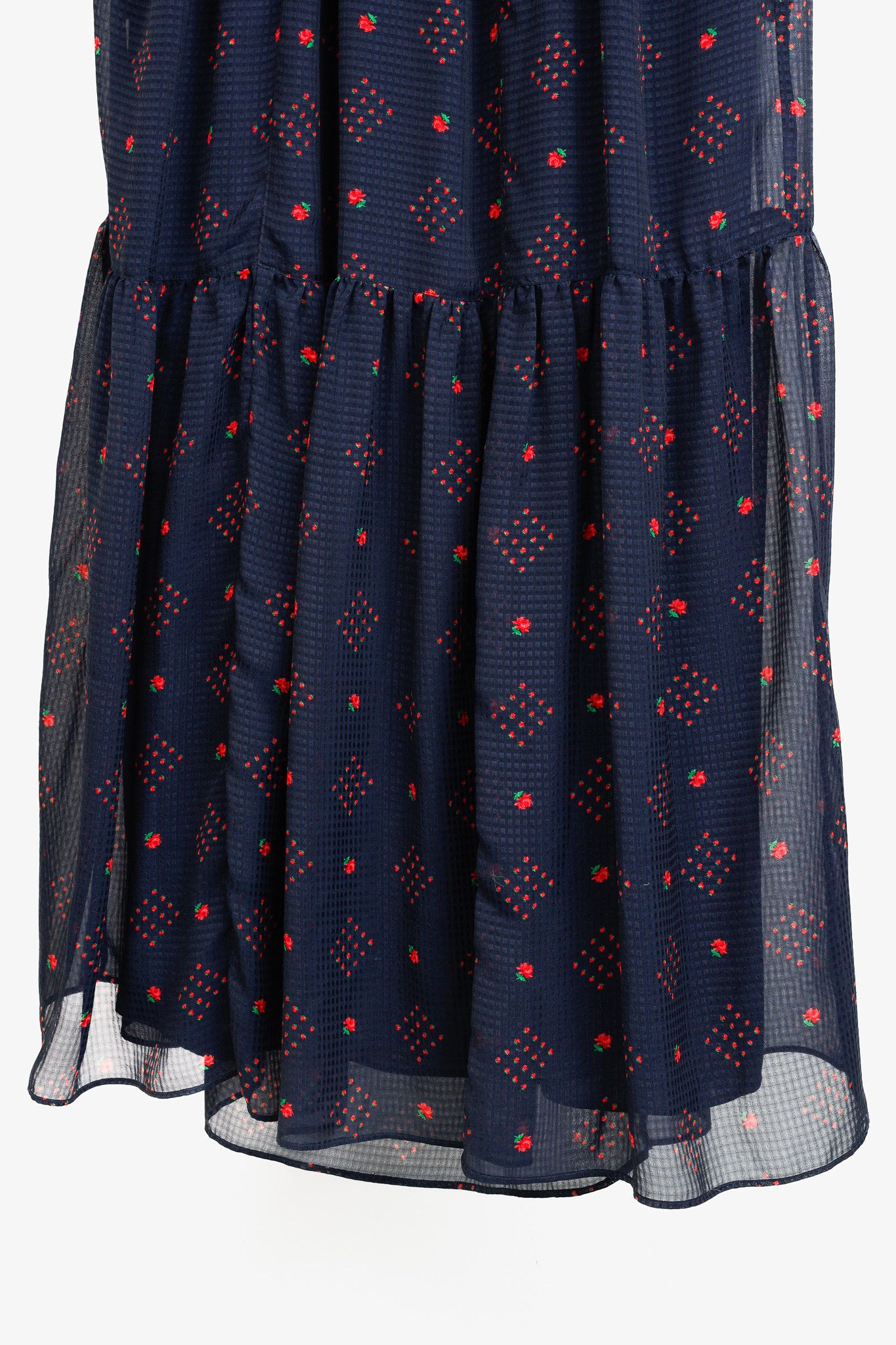 Paul & Joe Paul & Joe Chaland Marine Chiffon Long-Sleeve Maxi Dress Size M / US 6-8 / IT 42-44 - 6 Thumbnail