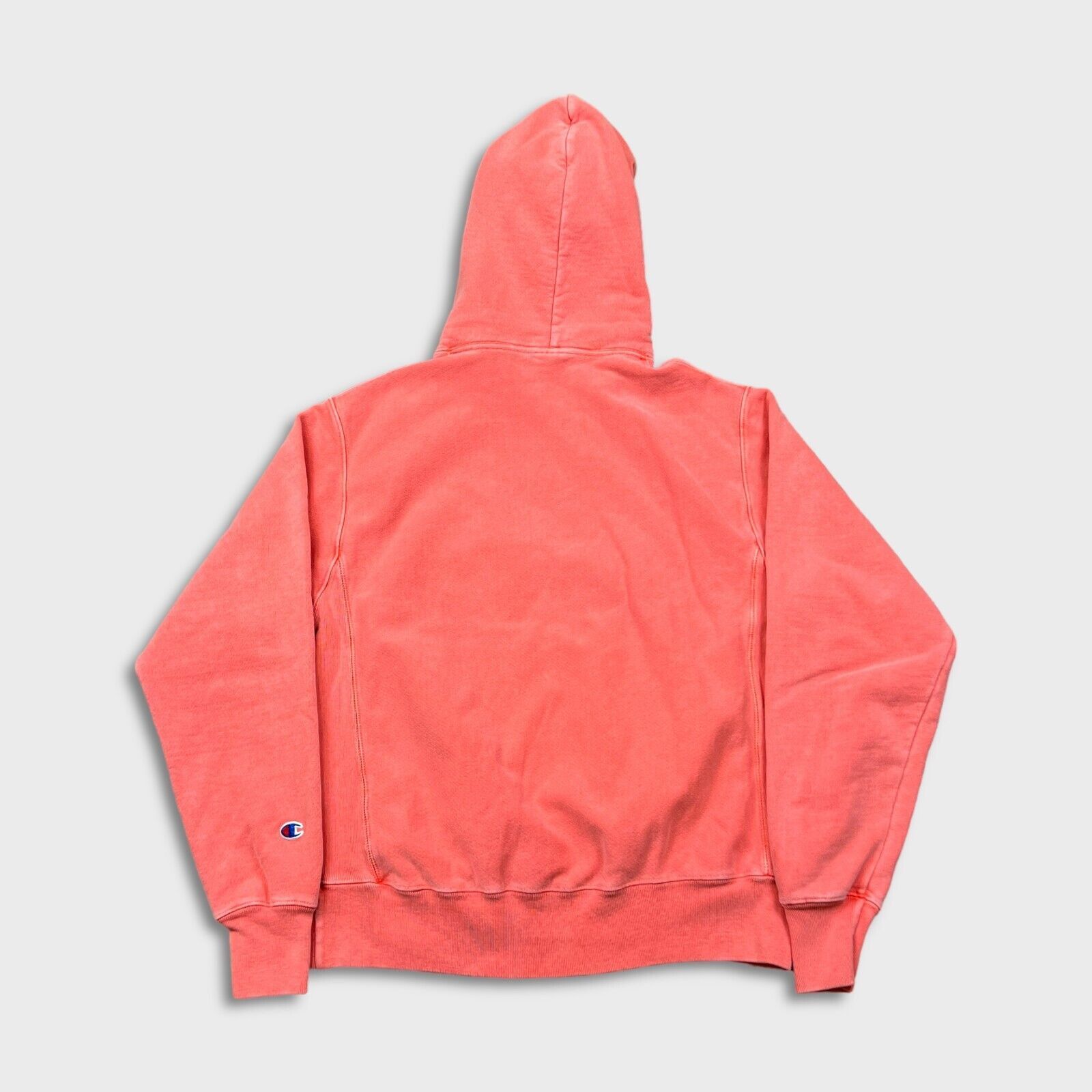 Champion × Vintage Champion Hoodie Medium Reverse Weave Script Faded Hooded Size US M / EU 48-50 / 2 - 4 Thumbnail