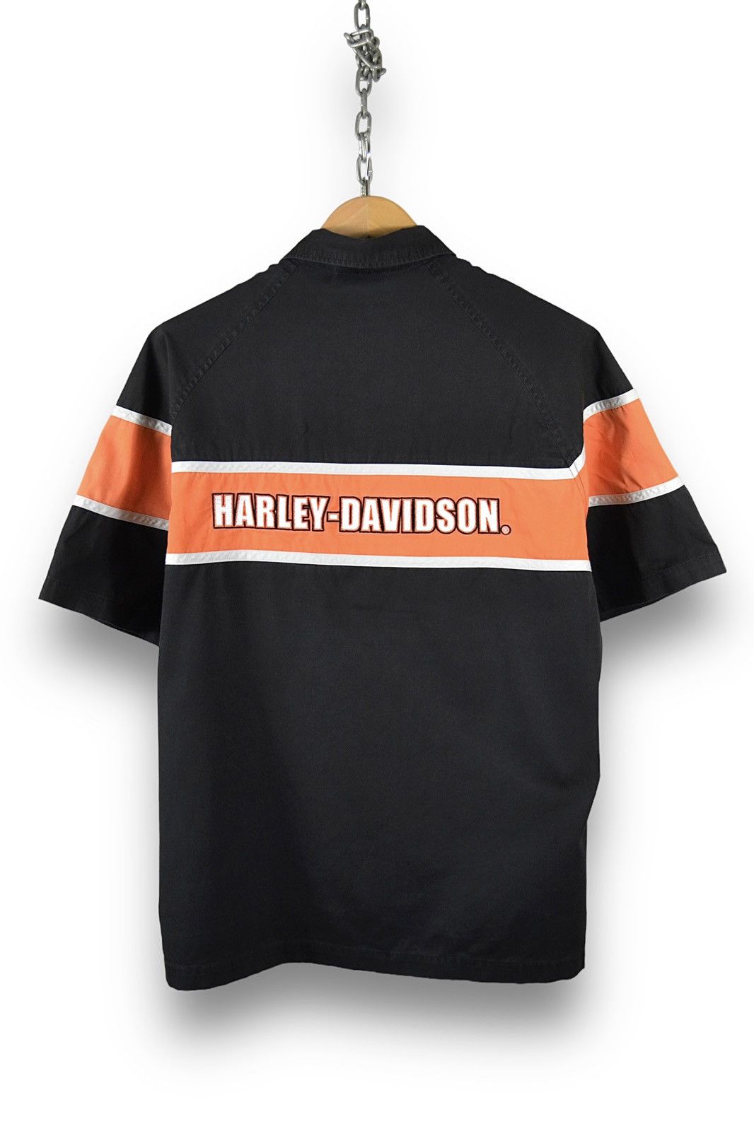 Harley Davidson Vintage Harley Davidson Mechanic Y2K Racing Shirt Size US M / EU 48-50 / 2 - 9 Thumbnail