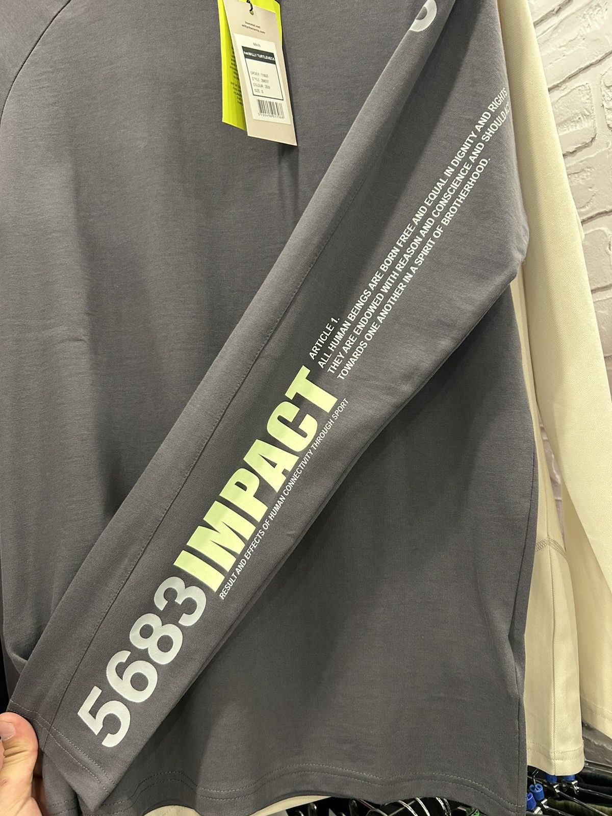 Hummel × Willy Chavarria Hummel x Willy Chavarria Longlseeve turtleneck jersey top s Size US S / EU 44-46 / 1 - 2 Thumbnail