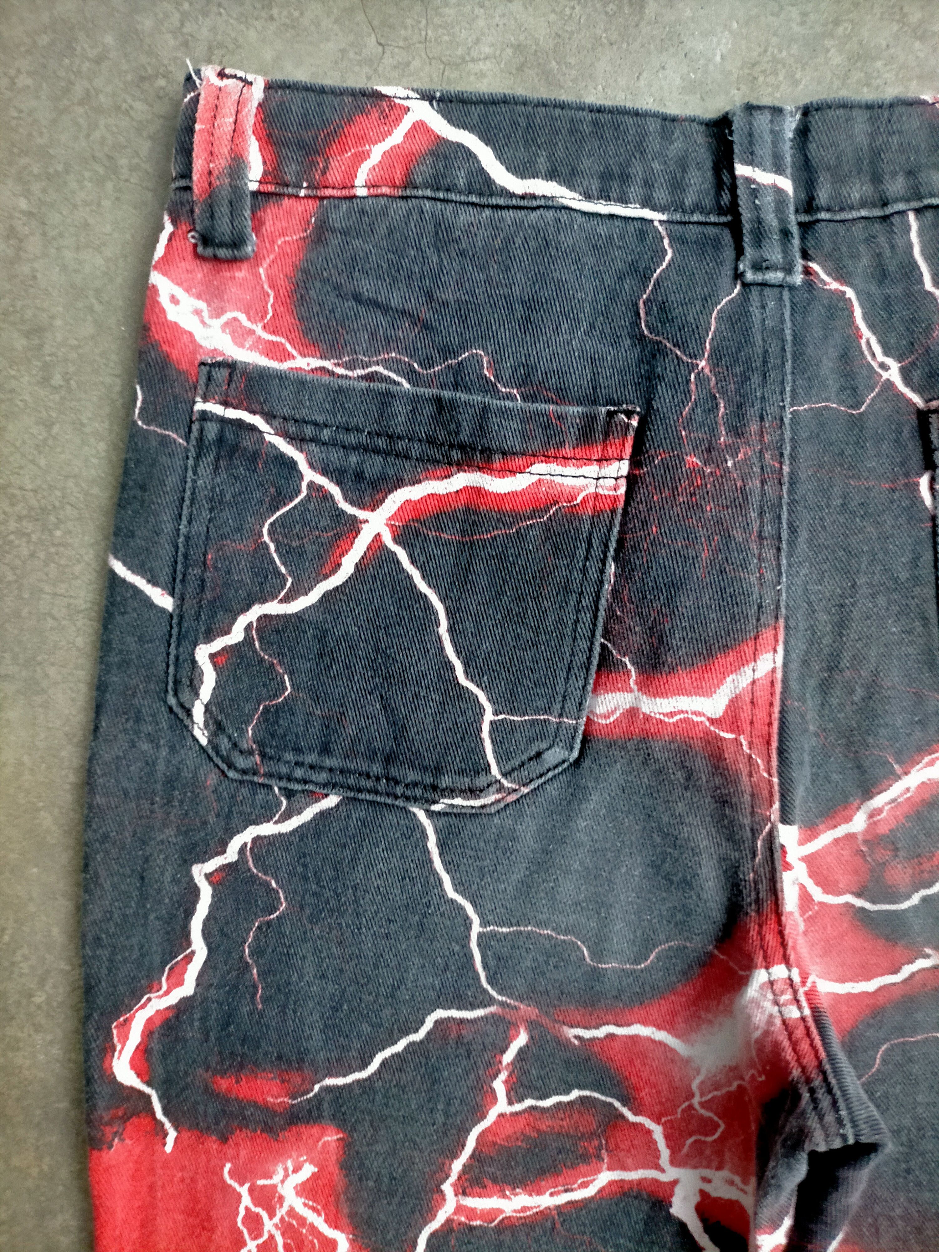 Jaded London BNWT Jaded London Lightning Denim Pants Size US 32 / EU 48 - 10 Thumbnail