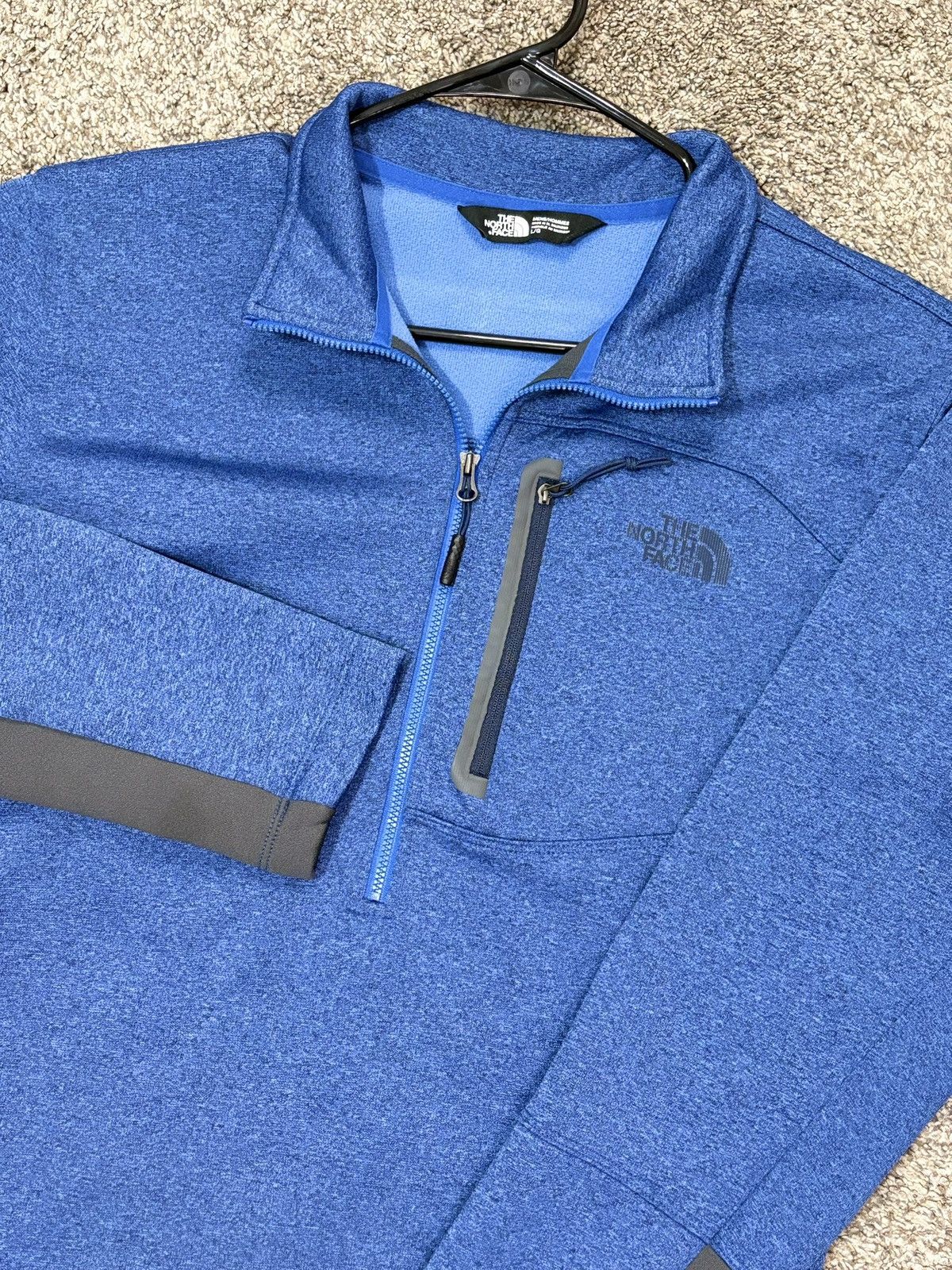 The North Face The North Face Canyonlands Mens Large Blue 1/2 Zip Pullover Size US L / EU 52-54 / 3 - 6 Thumbnail
