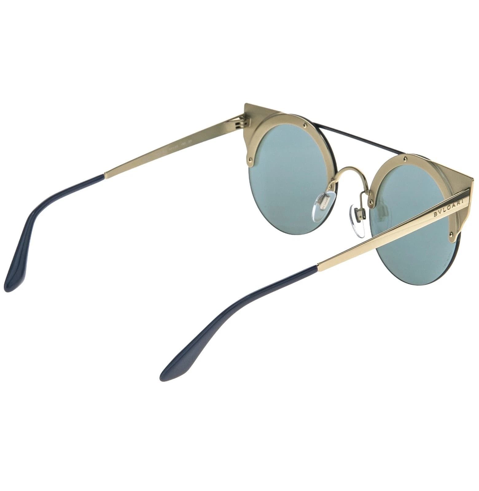 Bvlgari BVLGARI BV6088 SERPENTEYES 6088 Mirrored Round Sunglasses Size ONE SIZE - 2 Thumbnail