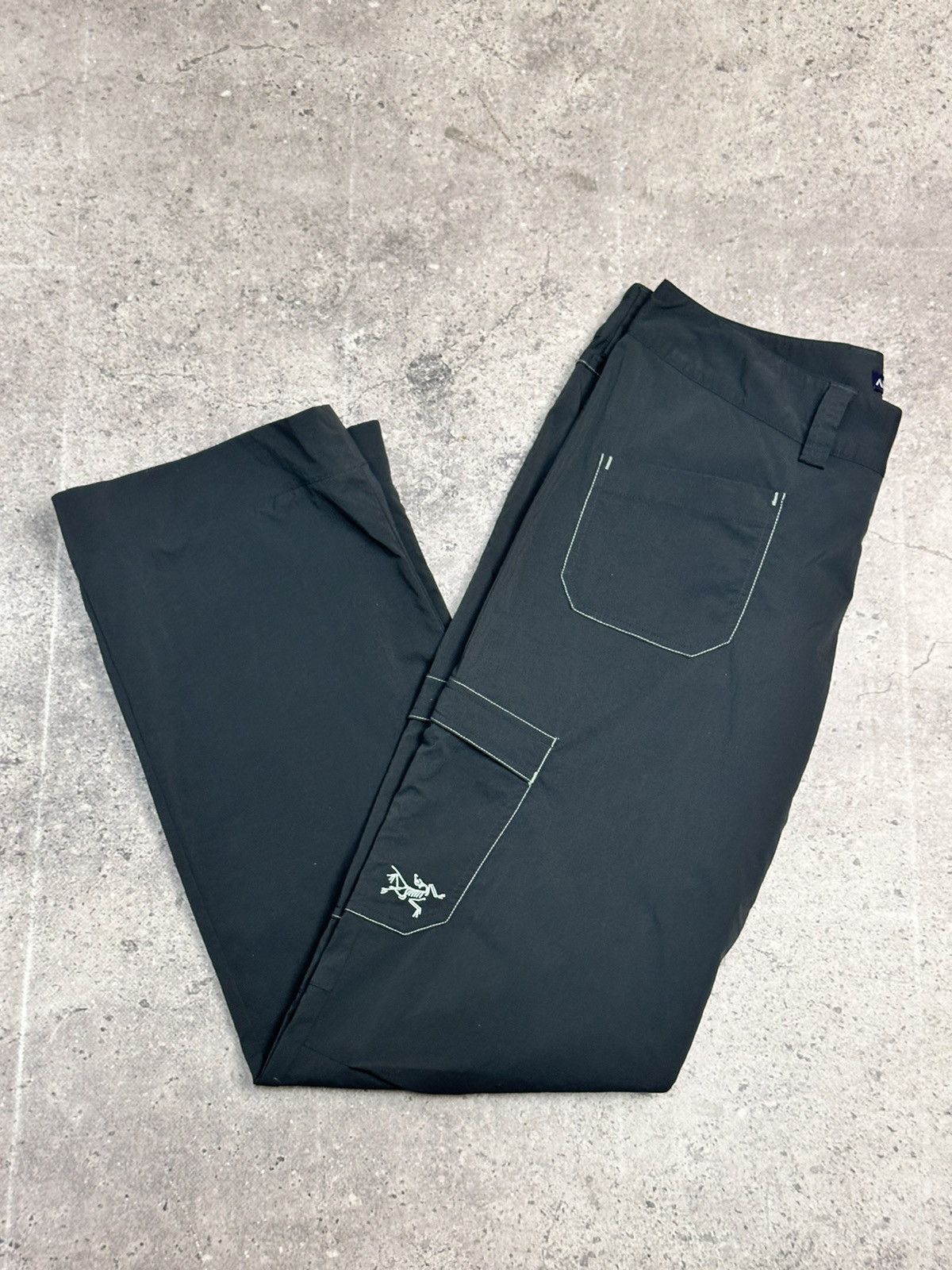 Arc\'teryx tech shell pants cargo outdoor hiking style