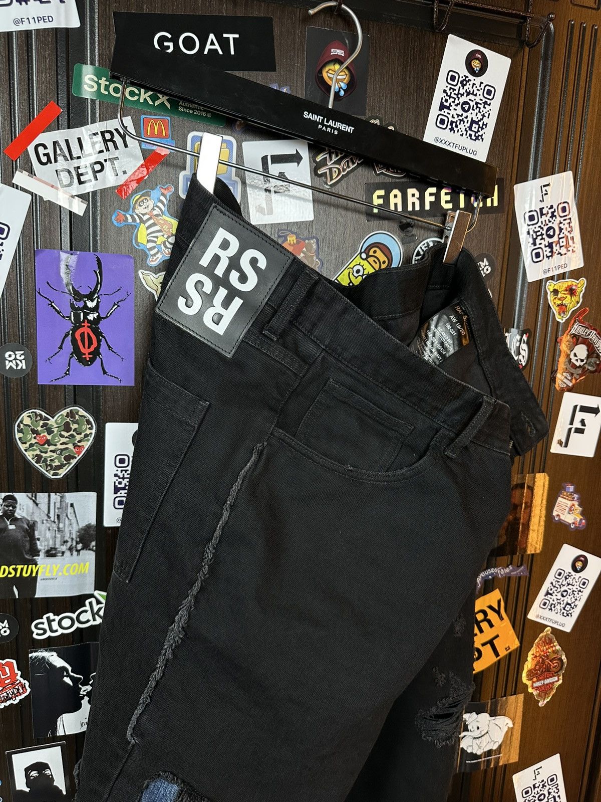Raf Simons Raf Simons Double Layered Zombie Jeans Size US 34 / EU 50 - 6 Thumbnail
