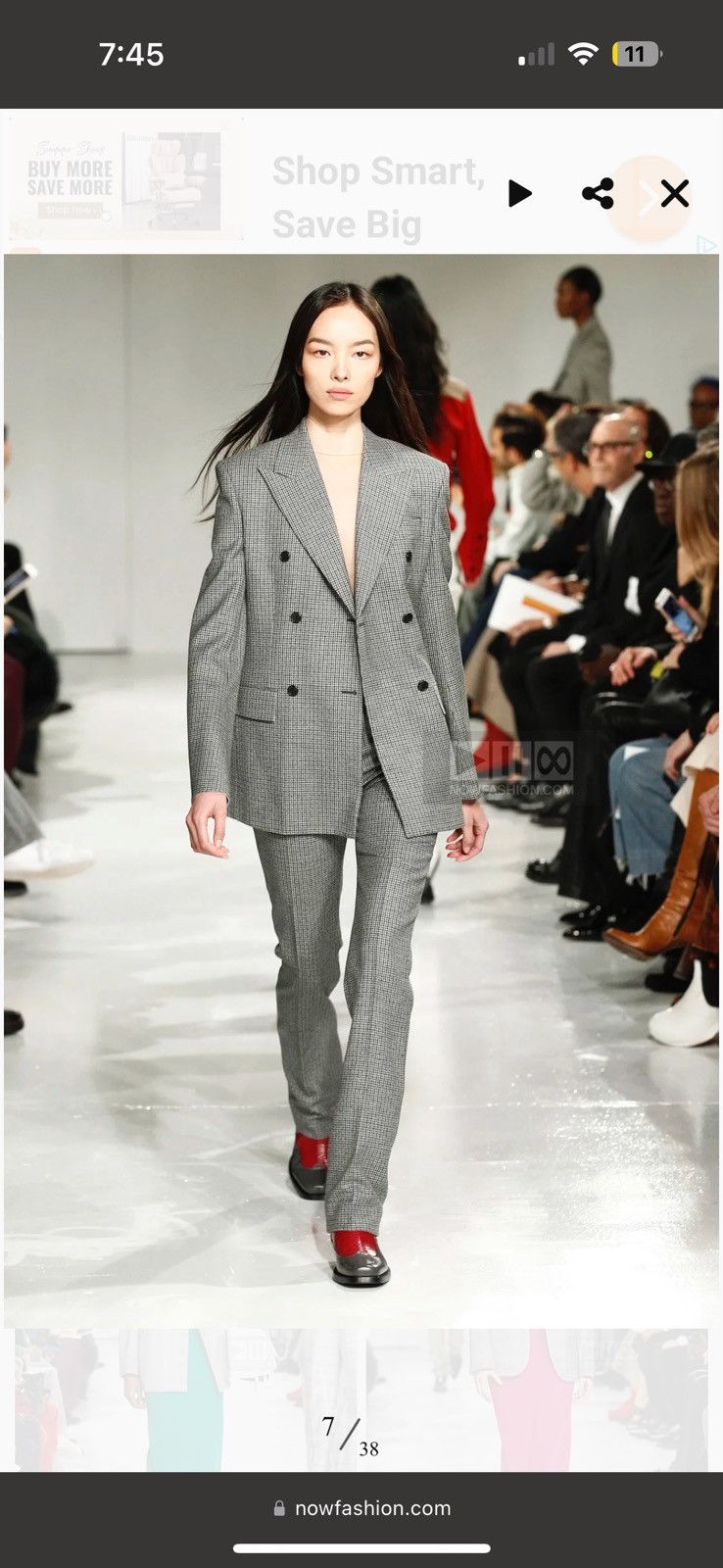 FW 17 Wool Suit pants