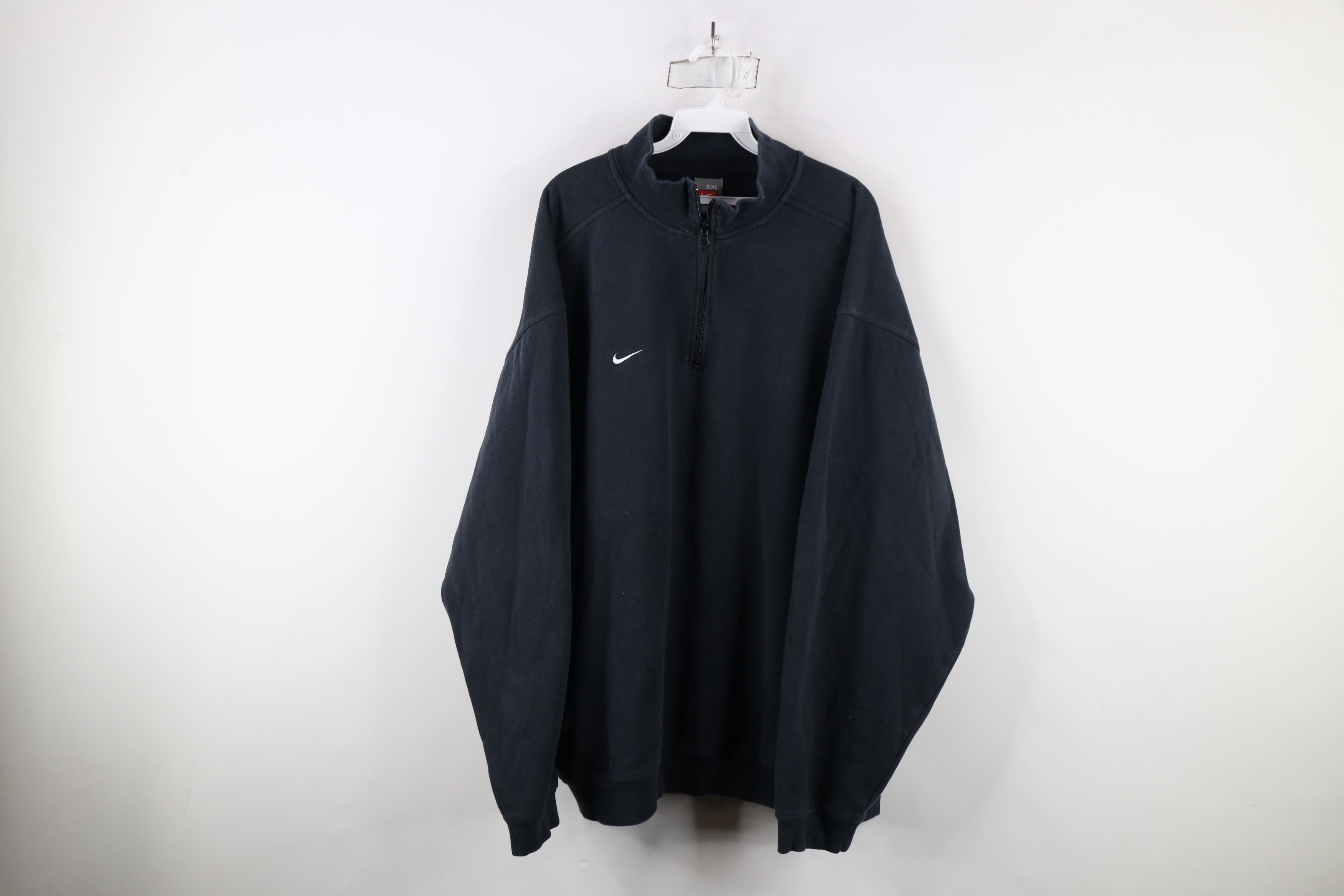 Nike Vintage Nike Scott Mini Swoosh Half Zip Pullover Sweatshirt Size US XXL / EU 58 / 5 - 1 Thumbnail