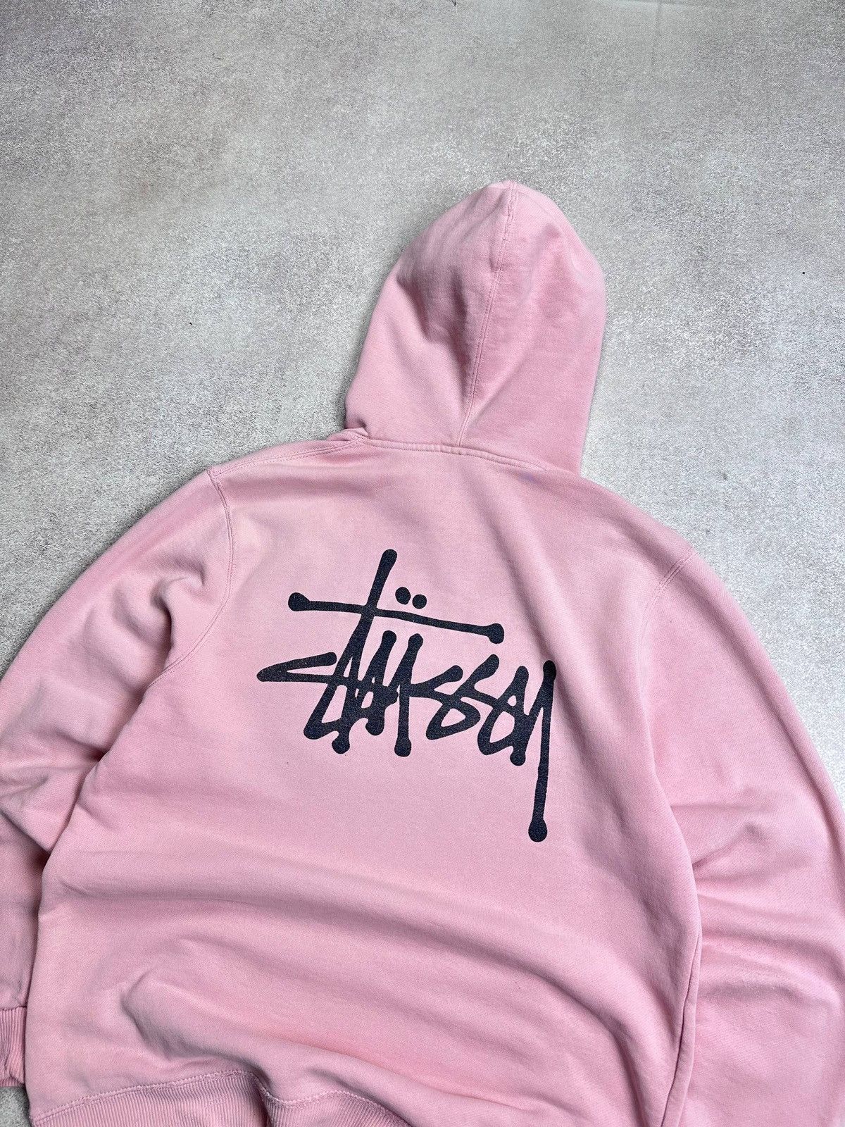 Stussy Vintage Stussy Big Logo Boxy Hoodie M Size US M / EU 48-50 / 2 - 2 Thumbnail