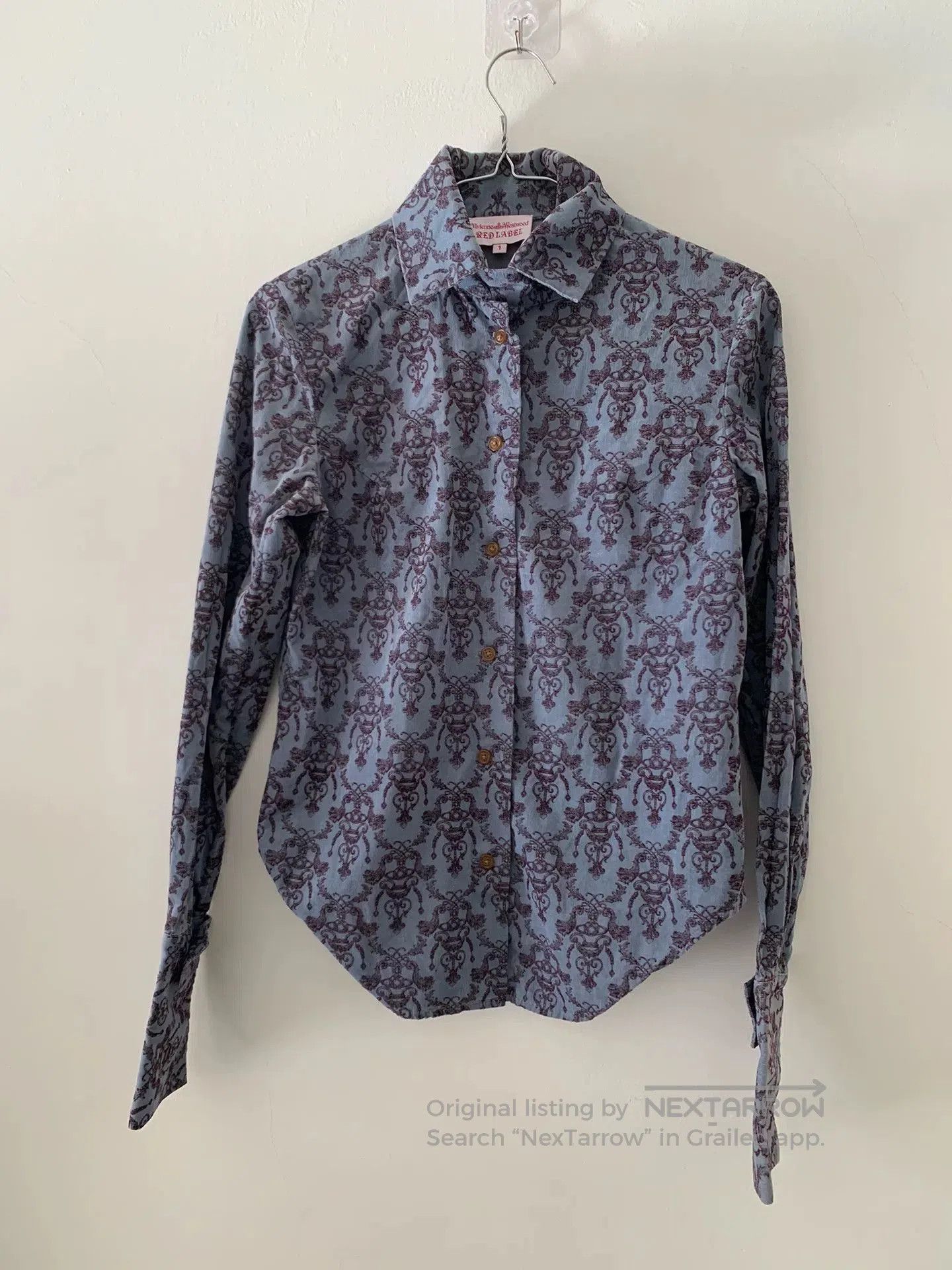 Vivienne Westwood vivienne westwood blue chandelier shirt. Size S / US 4 / IT 40 - 5 Thumbnail