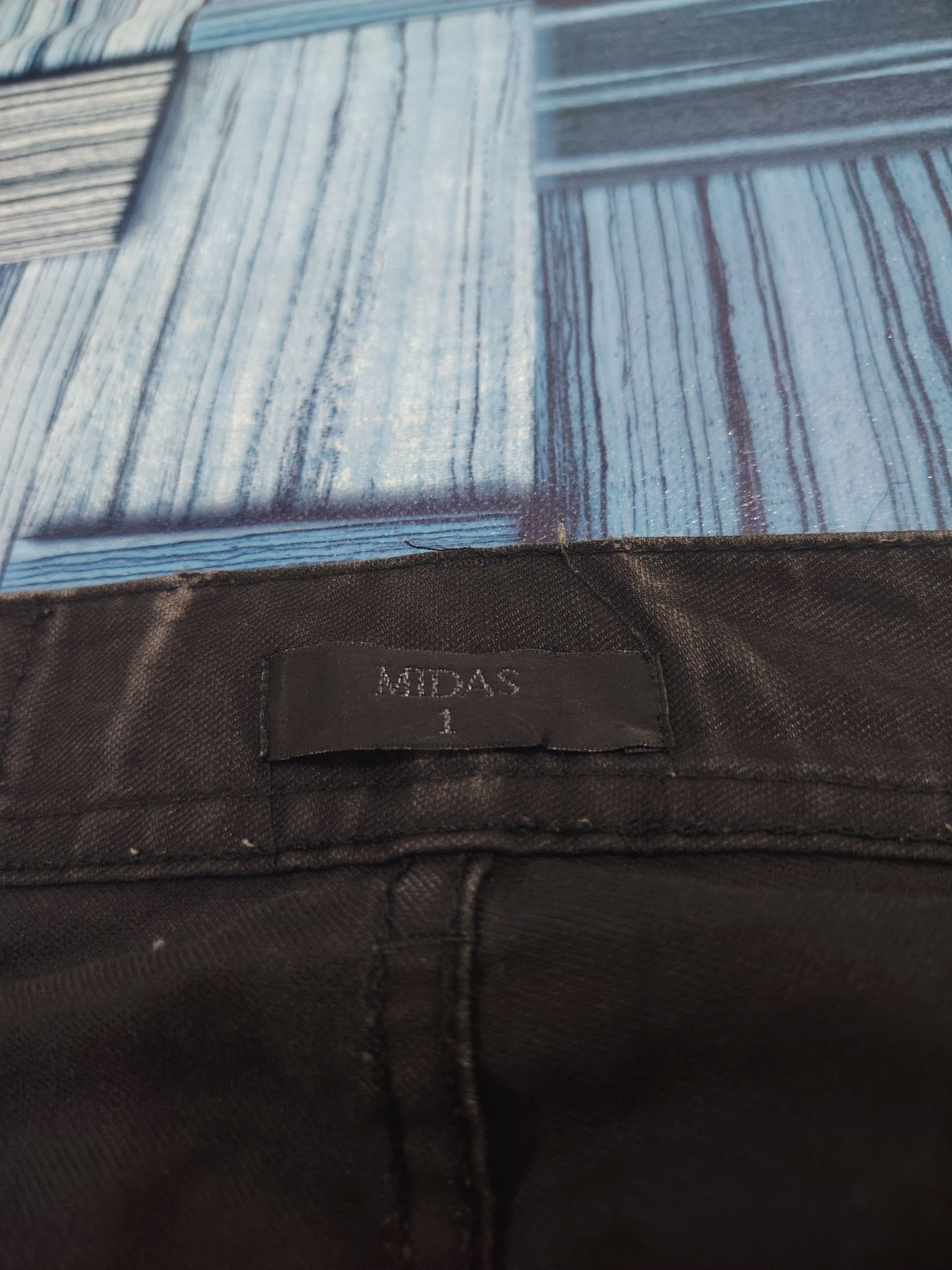 Japanese Brand Midas black pants Size US 29 - 10 Thumbnail