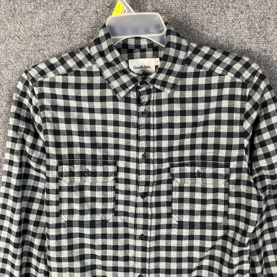 Other Goodfellow Flannel Men's Medium Standard 100% Cotton M Size US M / EU 48-50 / 2 - 2 Thumbnail