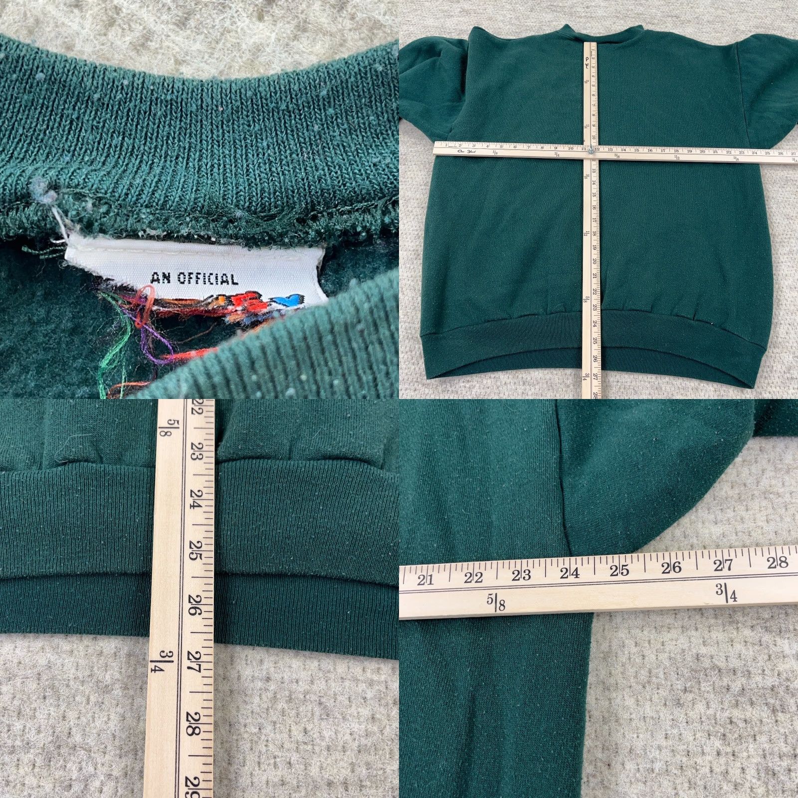 Vintage VINTAGE Looney Tunes Sweatshirt Women 2XL Green Tweety Bird Logo Graphic Print Sweatshirt Size XXL / US 16-18 / IT 52-54 - 8 Thumbnail