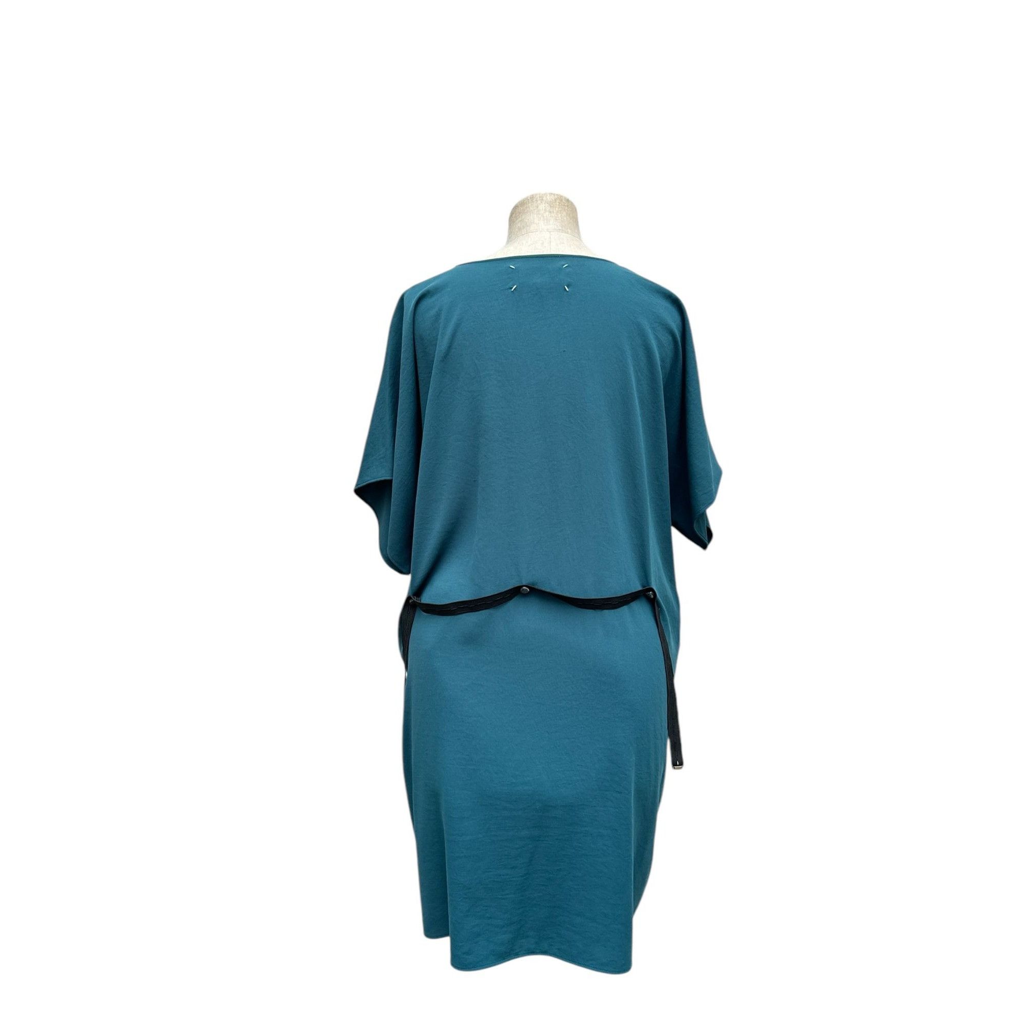 Maison Margiela Emerald Green Color 4 Stitches Dress Size L / US 10 / IT 46 - 1 Thumbnail