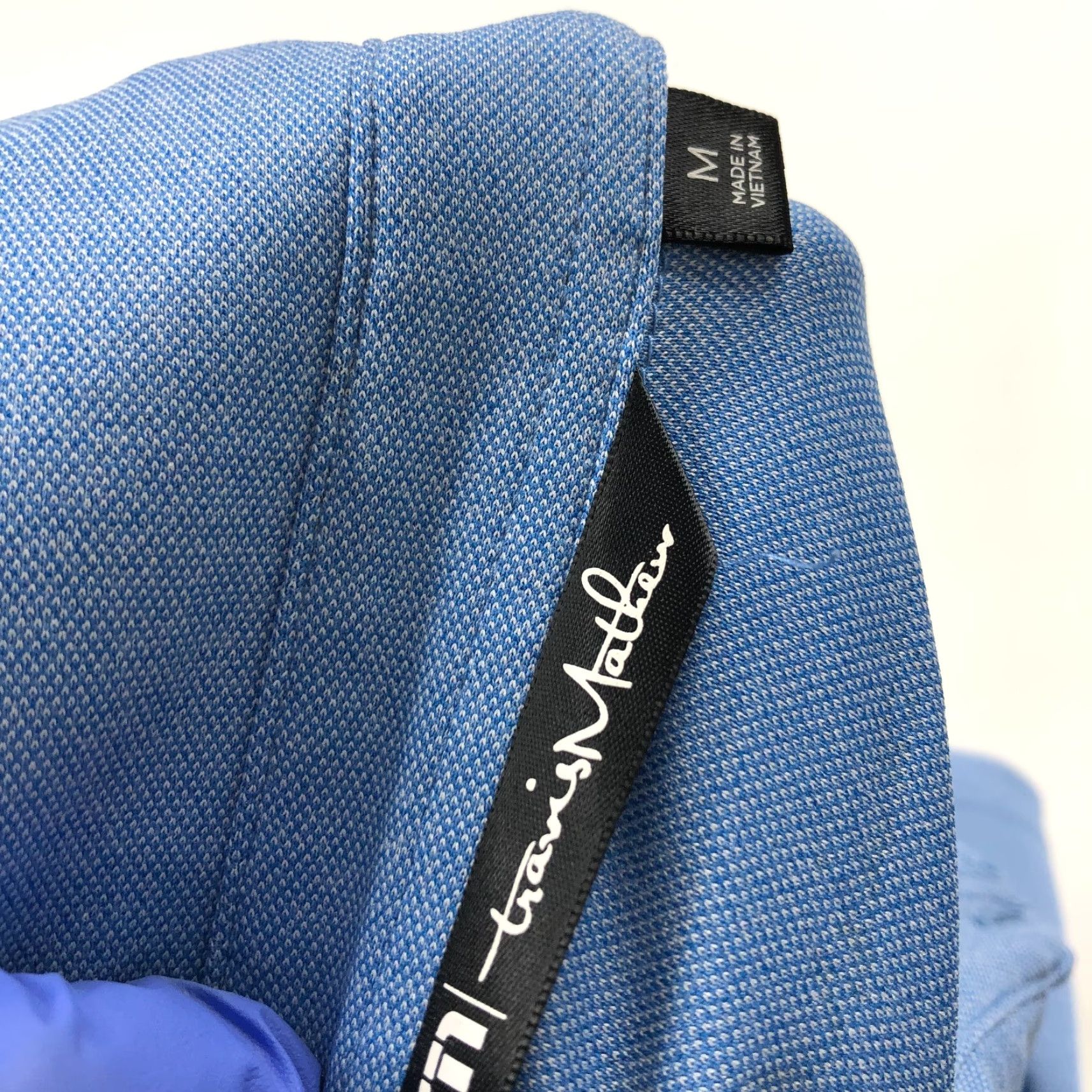 TravisMathew Travis Mathew Womens Polo Shirt Short Sleeve Button Solid Blue MINT Polo Shirt Blue MINT Womens Regular Medium Golf Style Classic Sports" Size M / US 6-8 / IT 42-44 - 6 Thumbnail
