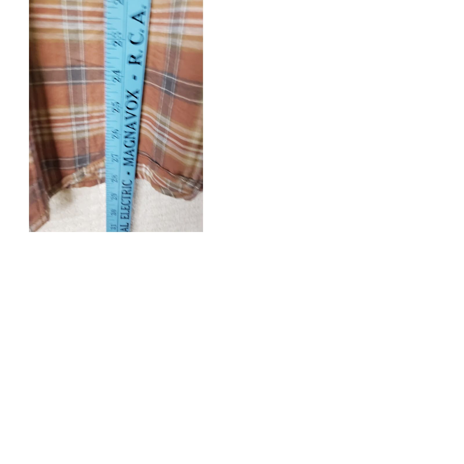 Volcom Volcom Short Sleeve Button Up Shirt Mens Medium Multicolor Plaid Modern Fit Cotton Size US M / EU 48-50 / 2 - 9 Thumbnail
