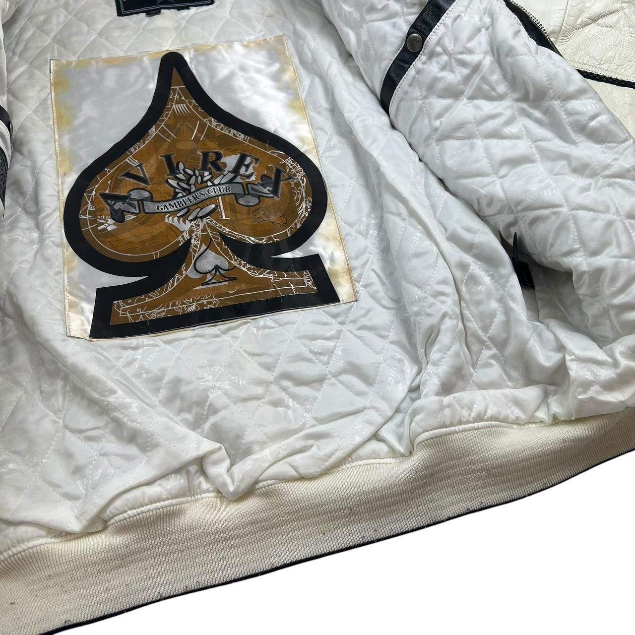 Avirex Vintage Avirex Gamblers Club King Casino Leather Jacket - XL Size US XL / EU 56 / 4 - 6 Thumbnail
