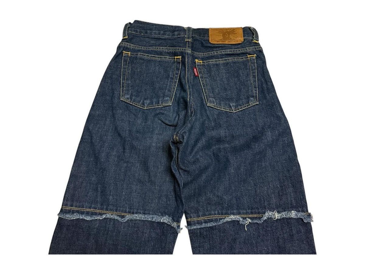Hysteric Glamour × If Six Was Nine × Japanese Brand Vintage Country Wear Ozone Community Distressed Denime Size 24" / US 00 / IT 34 - 4 Thumbnail