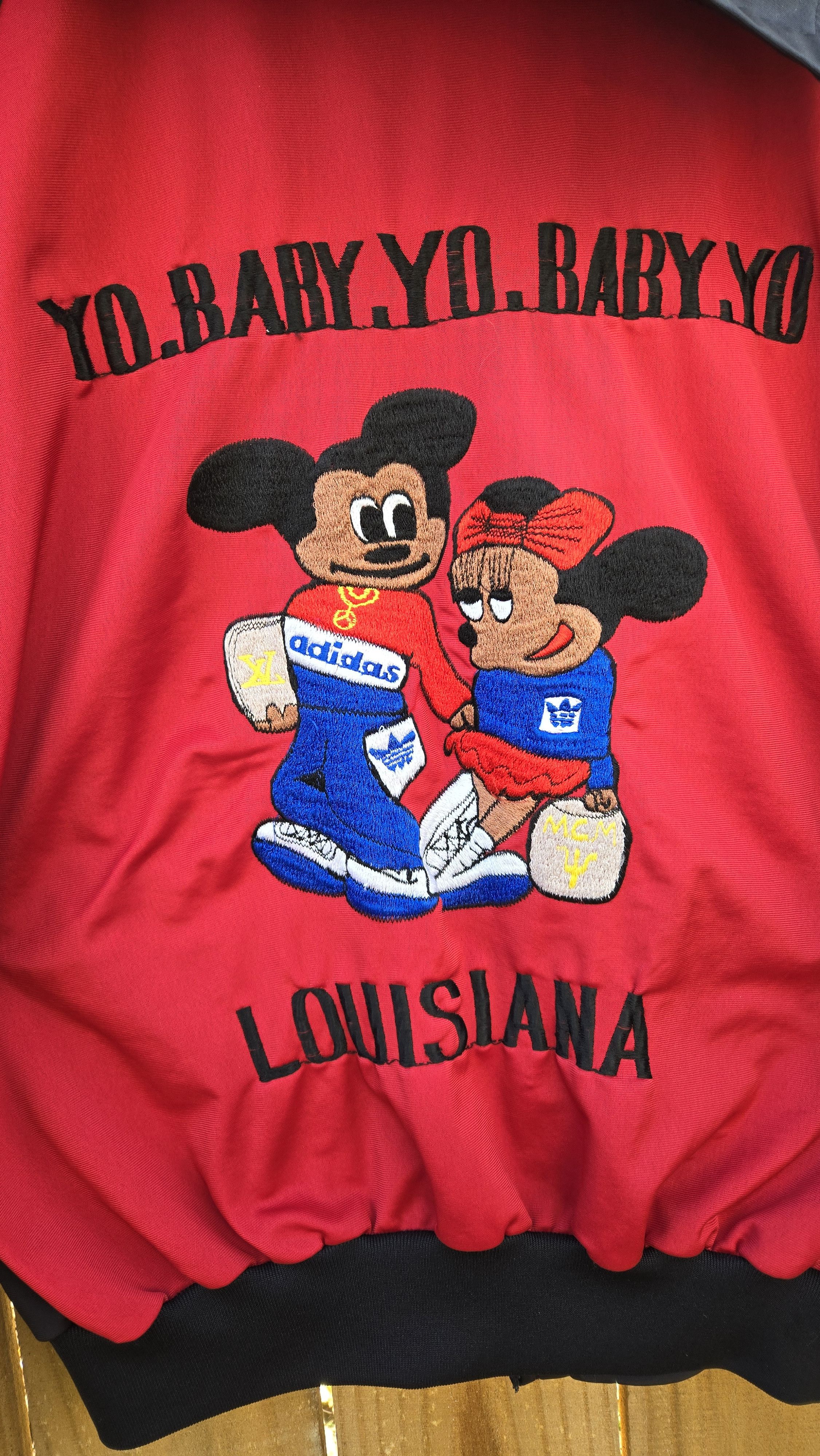 Vintage Vintage 90s custom Adidas jacket Size US L / EU 52-54 / 3 - 3 Thumbnail