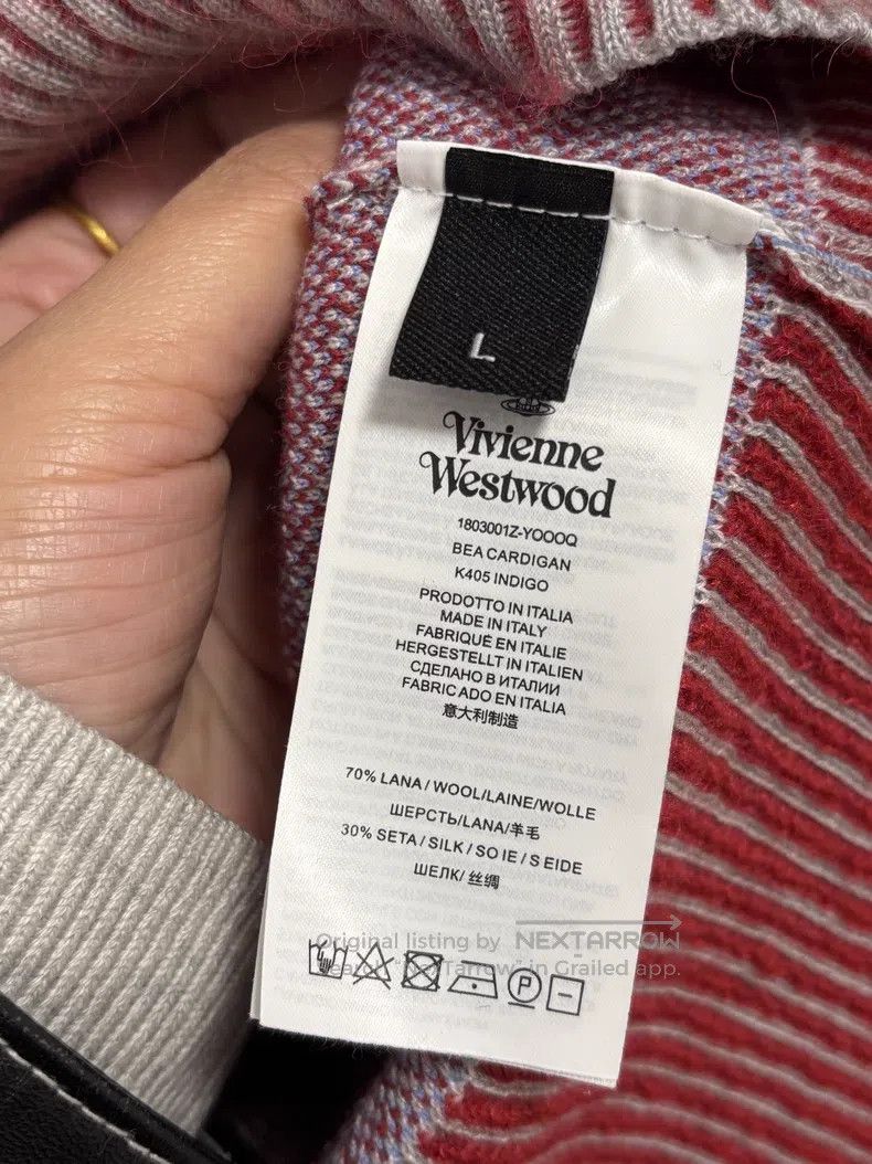 Vivienne Westwood Vivienne Westwood Plaid Knit Vest, Wool Mulberry Silk Fabr Size L / US 10 / IT 46 - 6 Thumbnail
