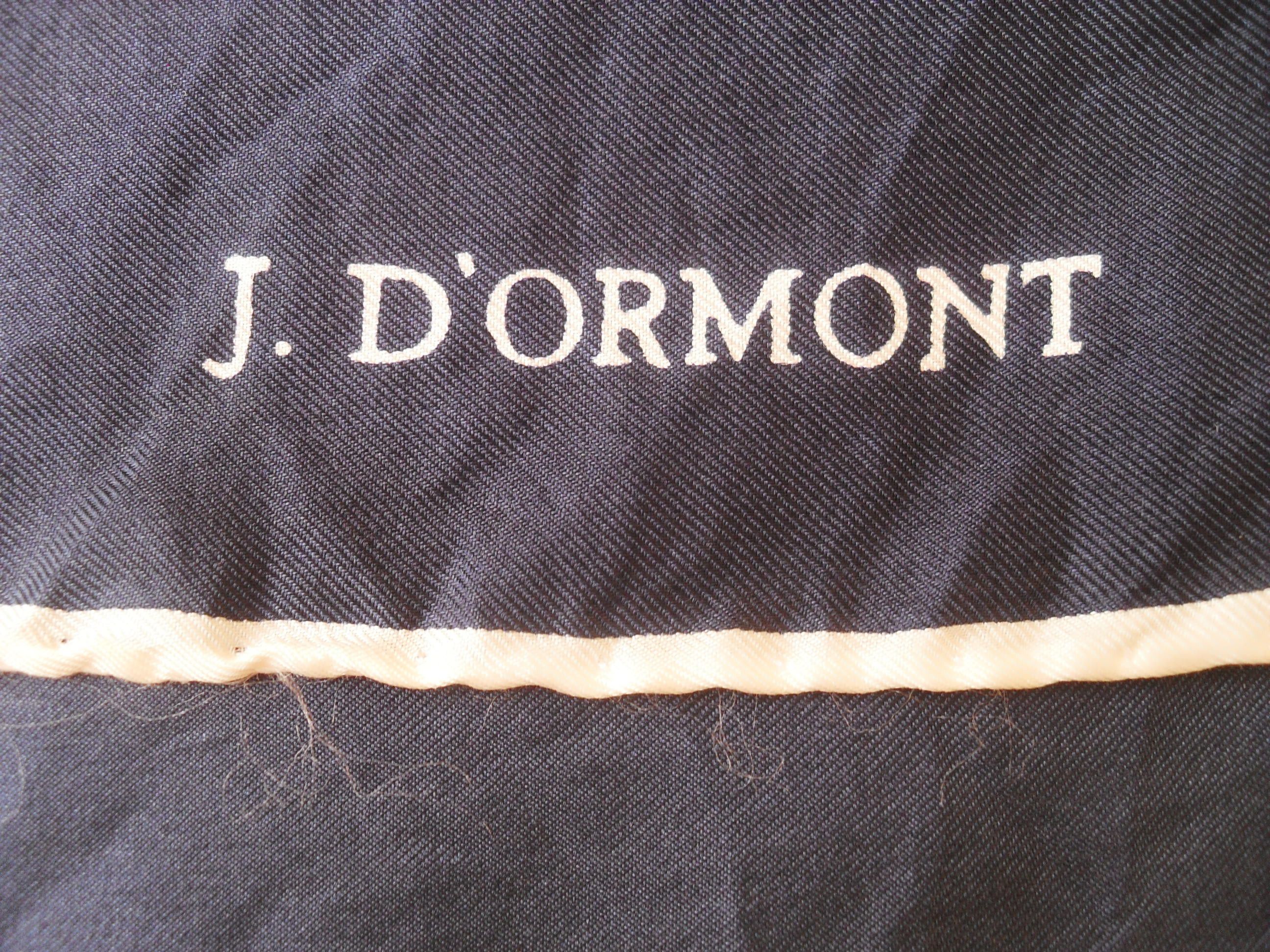 Other J. D'ORMONT classic vintage look scarf. Size ONE SIZE - 5 Thumbnail