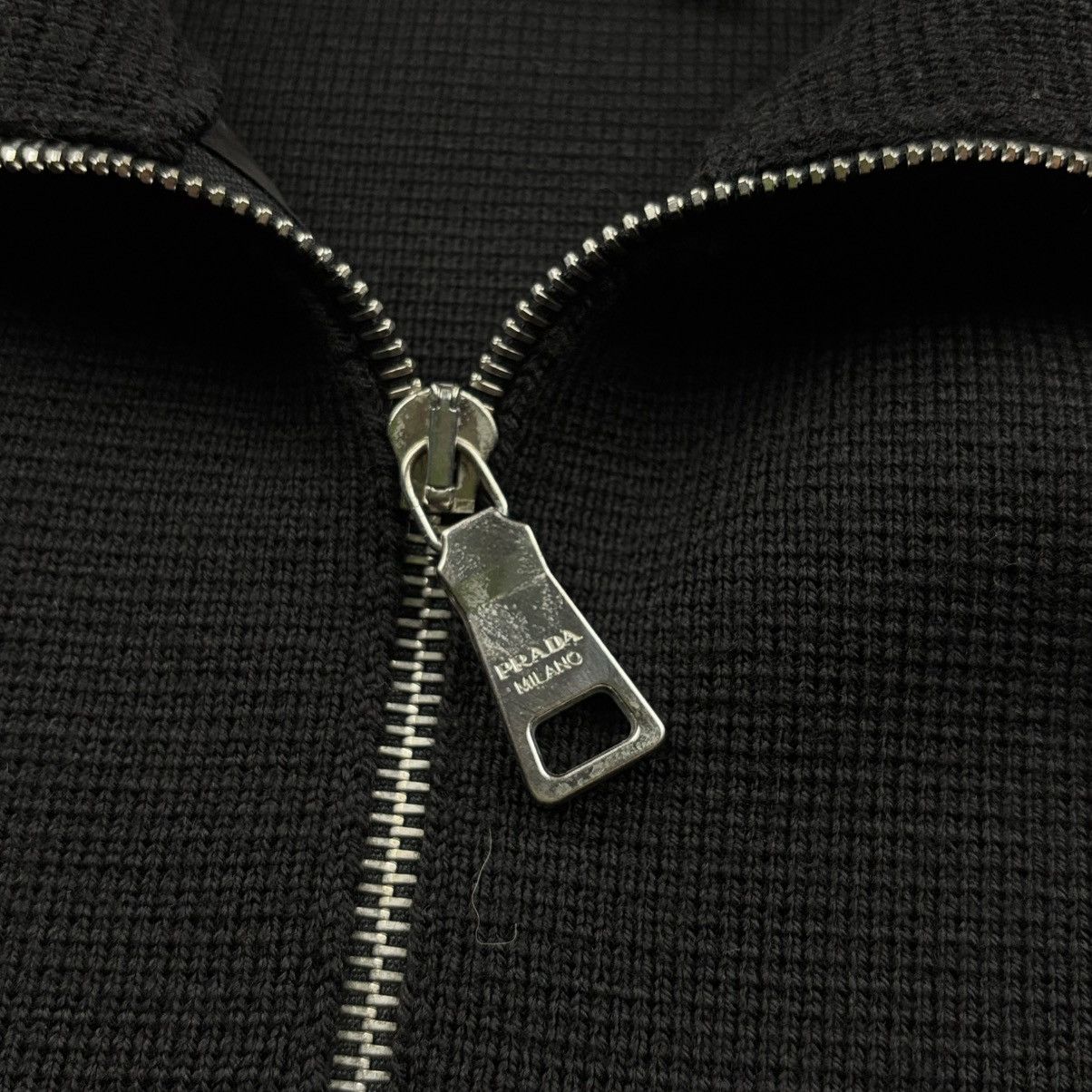 Prada Prada Sports Wool Zip Up Jacket Size XS / US 0-2 / IT 36-38 - 7 Thumbnail