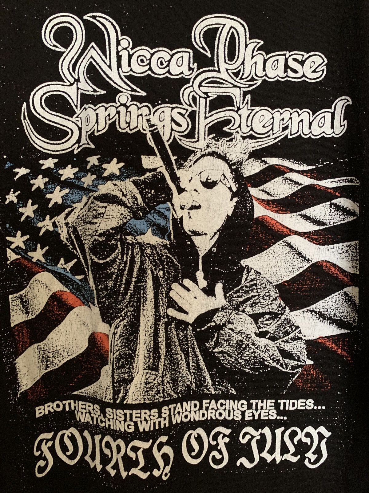 GOTHBOICLIQUE Wicca Phase Springs Eternal Fourth of July X tshirt Size US XL / EU 56 / 4 - 2 Thumbnail