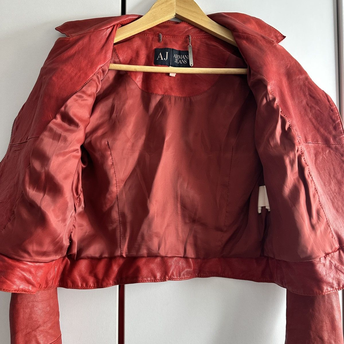 Emporio Armani leather jacket Armani Jeans Size XS / US 0-2 / IT 36-38 - 11 Thumbnail