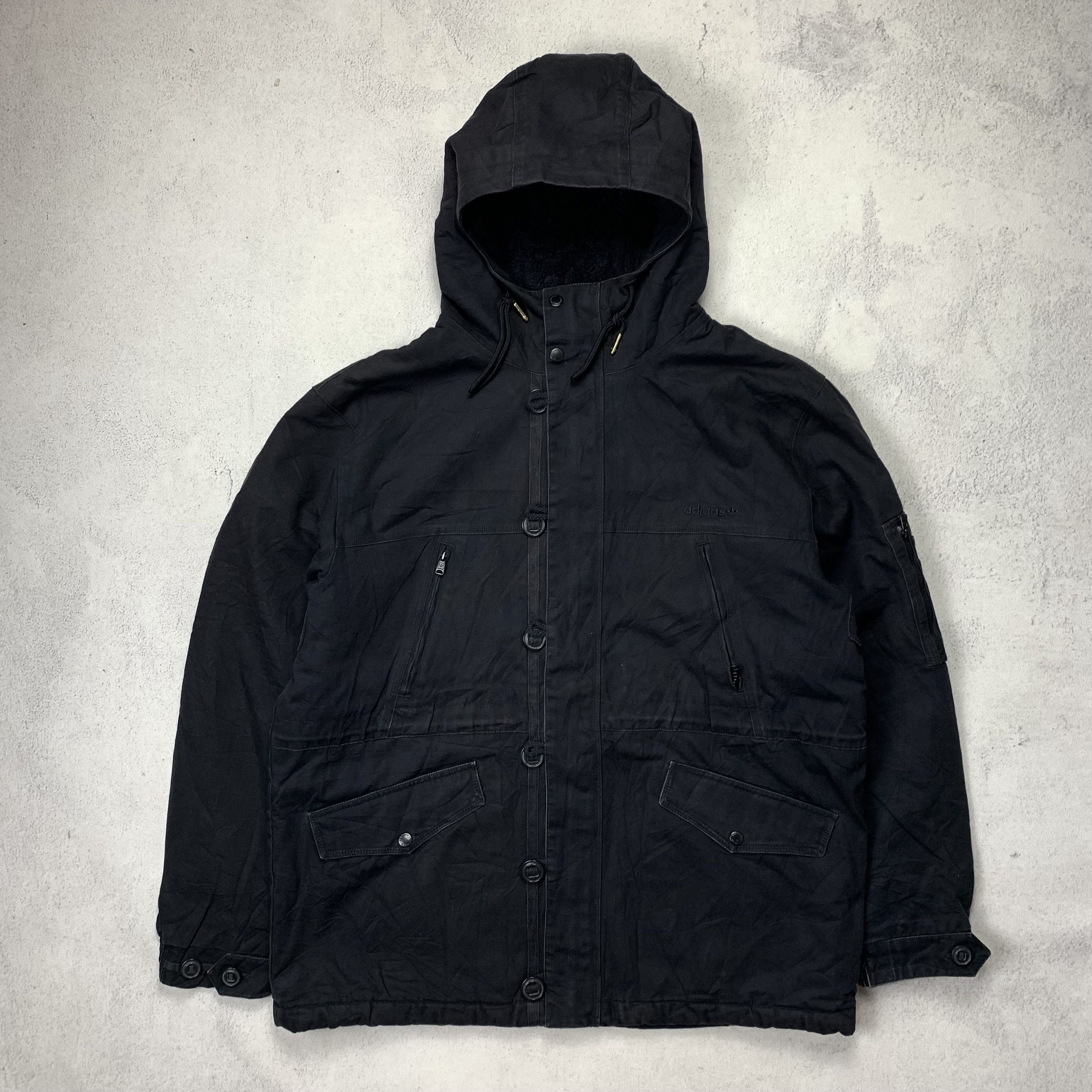 Adidas Adidas Parka Jacket Size US L / EU 52-54 / 3 - 1 Thumbnail