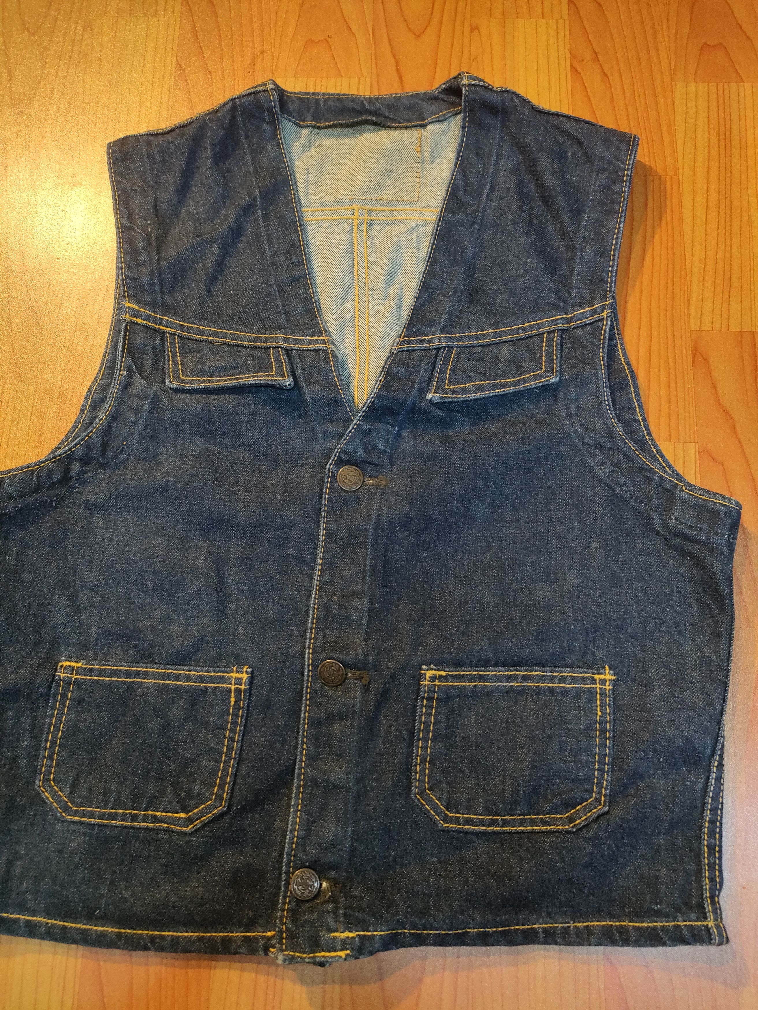Antik Denim × Vintage Vintage Vest Denim Size US M / EU 48-50 / 2 - 5 Thumbnail