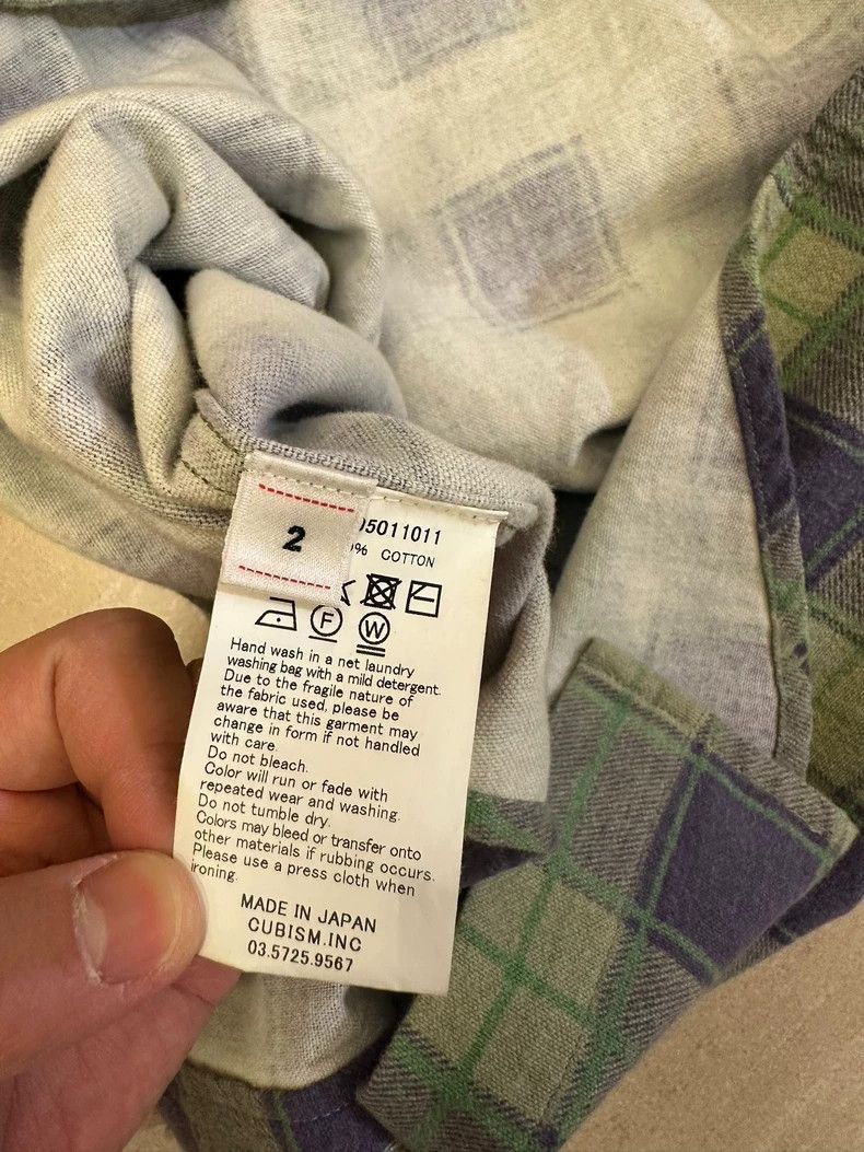 Visvim Visvim 23AW Pioneer Khadi Check Shirt L/S-2506 Size US M / EU 48-50 / 2 - 6 Thumbnail