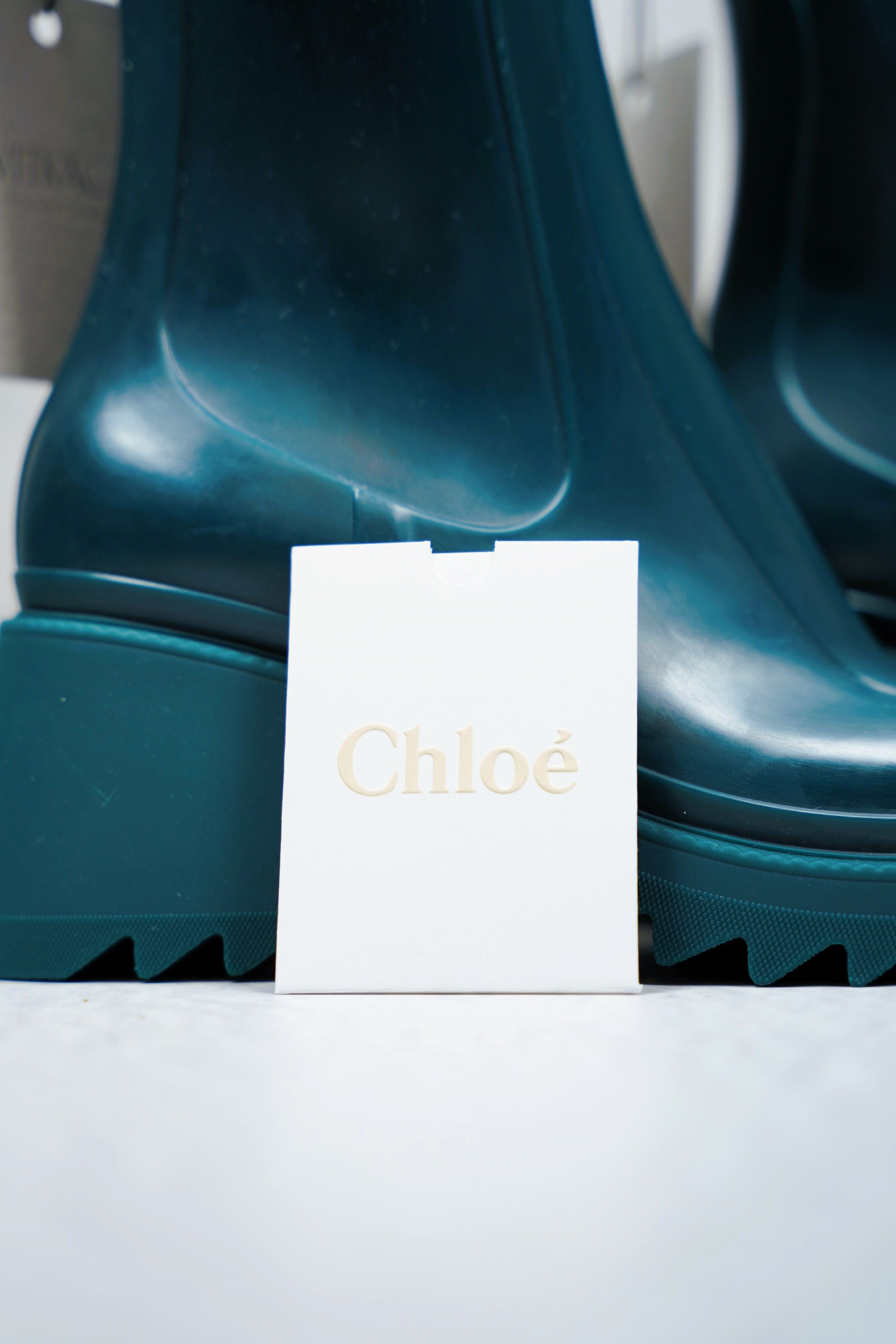 Chloe Chloé x Betty Wellinghton Boots 38 x Rain Boots x Luxury Size US 7 / IT 37 - 7 Thumbnail