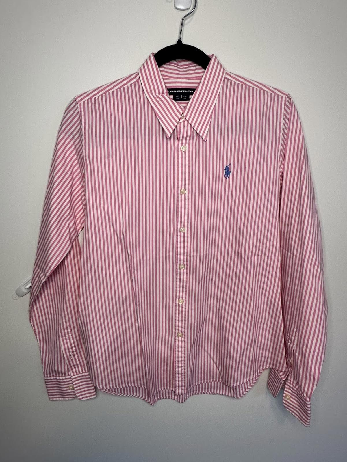 Polo Ralph Lauren Ralph Lauren Sport Button-Down Oxford Shirt - Sz. 8 Size M / US 6-8 / IT 42-44 - 1 Thumbnail