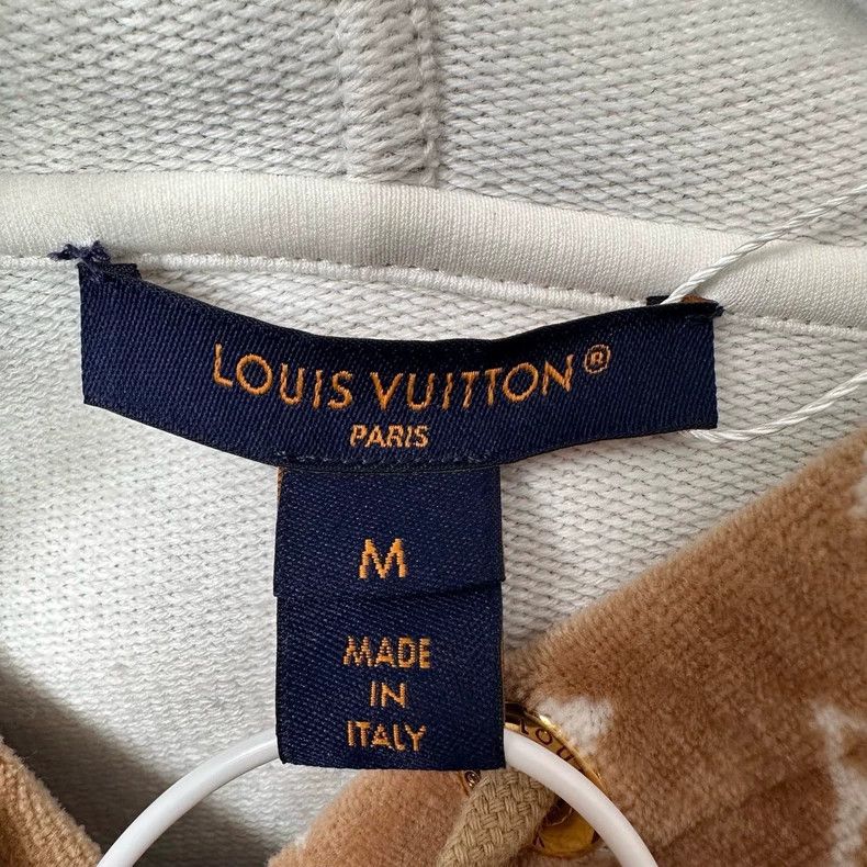 Louis Vuitton Louis Vuitton Khaki Patchwork Hoodie Jacket Size US M / EU 48-50 / 2 - 3 Thumbnail
