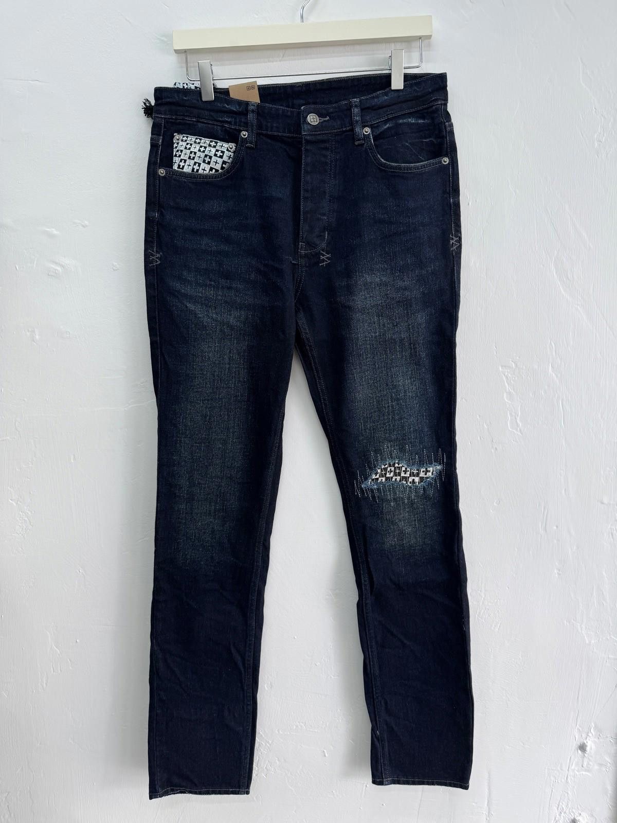 Ksubi new Ksubi mens denim jeans chitch check out navy blue 32 Size US 32 / EU 48 - 1 Thumbnail