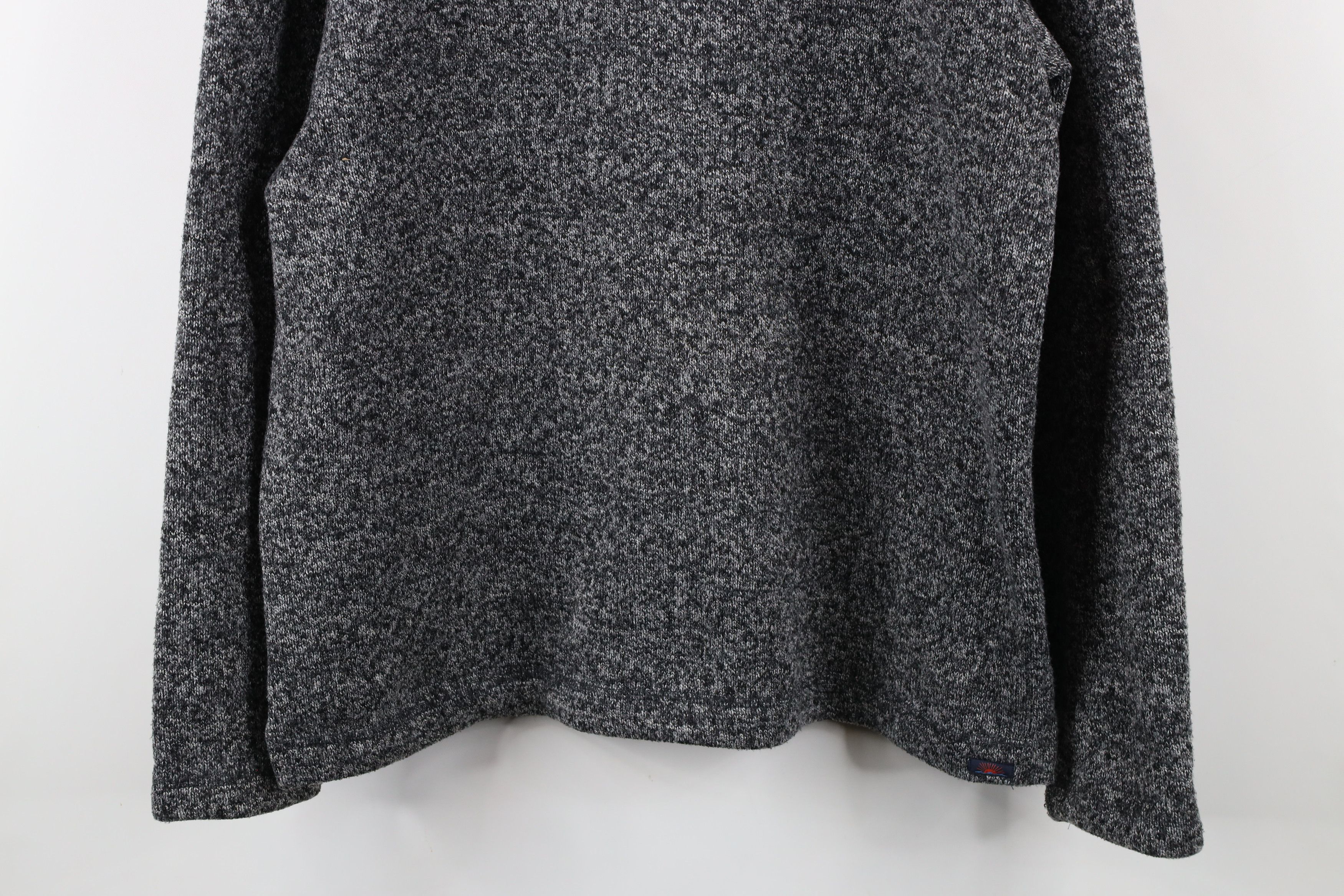 Faherty × Vintage Faherty Brand Fleece Knit 1/4 Zip Pullover Sweater Gray Size US XL / EU 56 / 4 - 3 Thumbnail