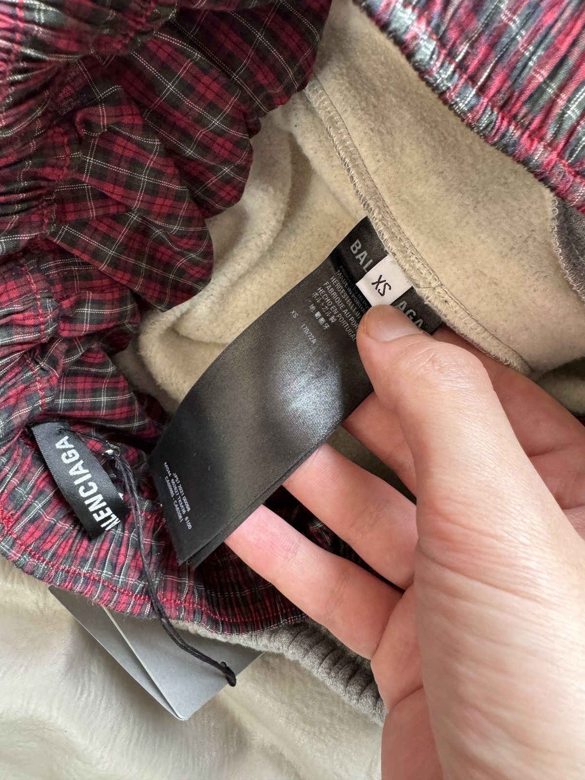 Balenciaga Balenciaga Hybrid Sweatpants with Underwear Size US 31 - 12 Thumbnail