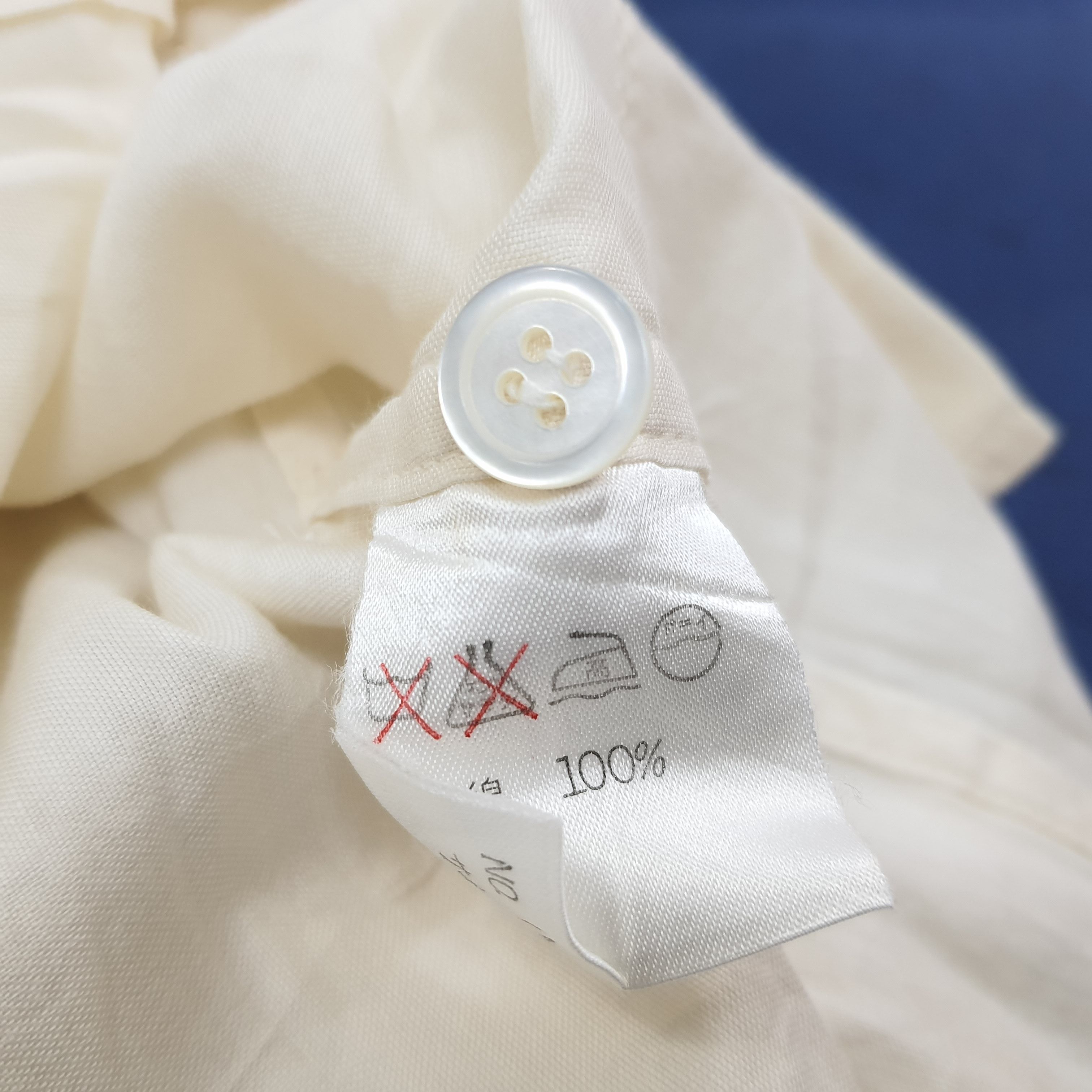 Issey Miyake Vintage Issey Miyake Japan Designer Button Up Shirt C223N53 Size US M / EU 48-50 / 2 - 6 Thumbnail