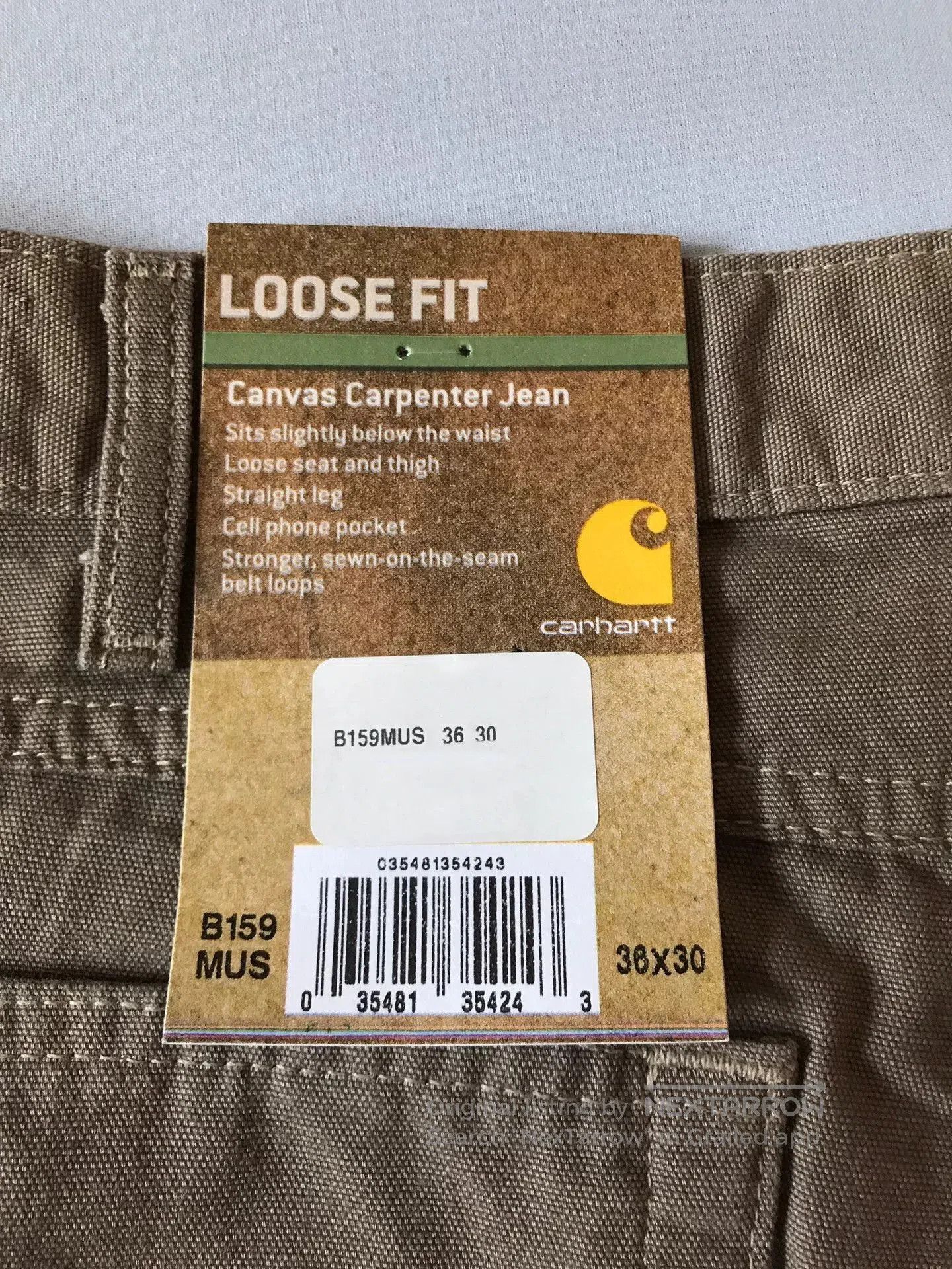 Carhartt Carhartt B159 Canvas Work Pants. Size US 36 / EU 52 - 8 Thumbnail