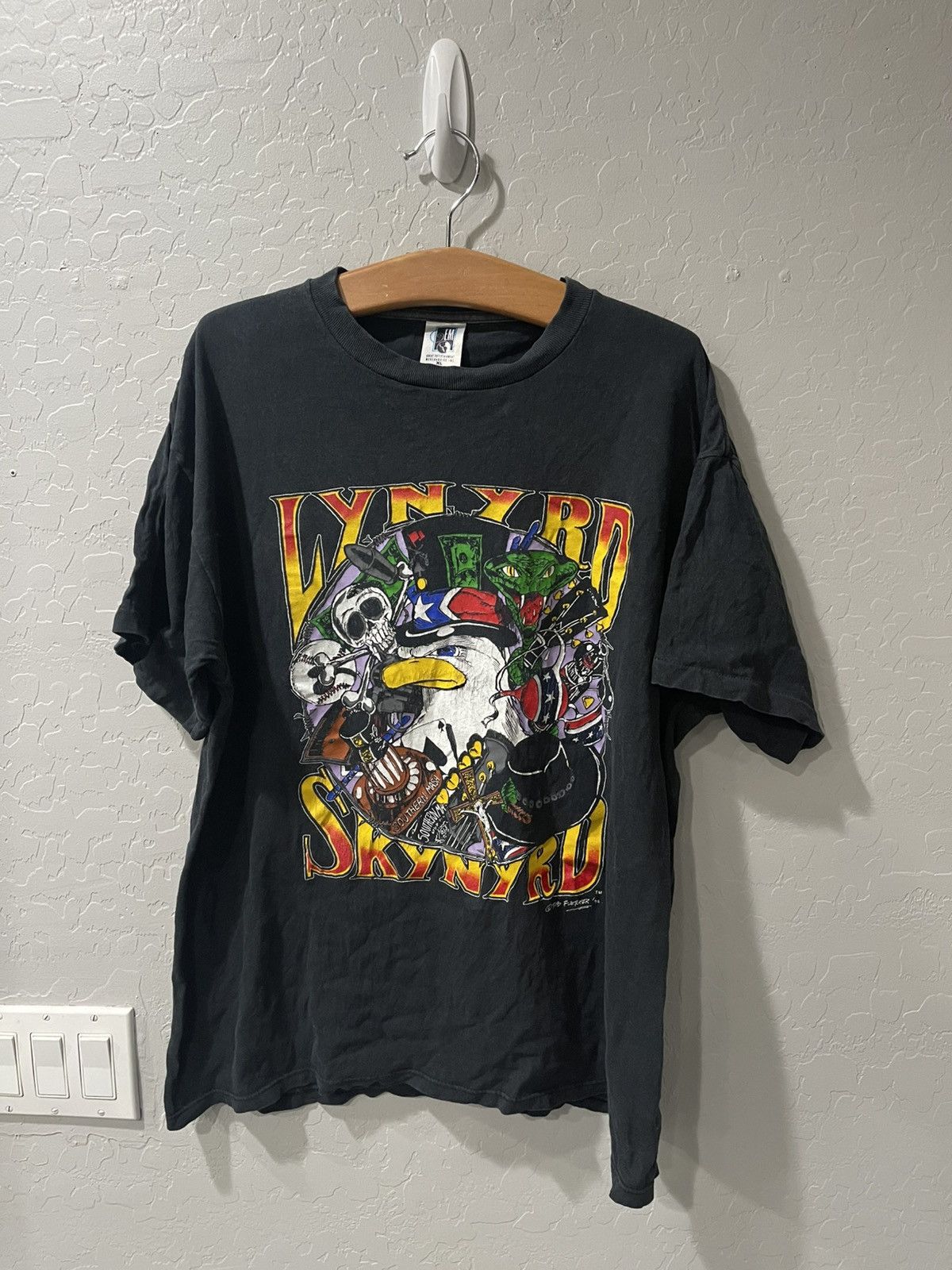 Other Vintage GEM Lynyrd Skynyrd”Made In The South” SS Shirt Large Size US L / EU 52-54 / 3 - 1 Thumbnail