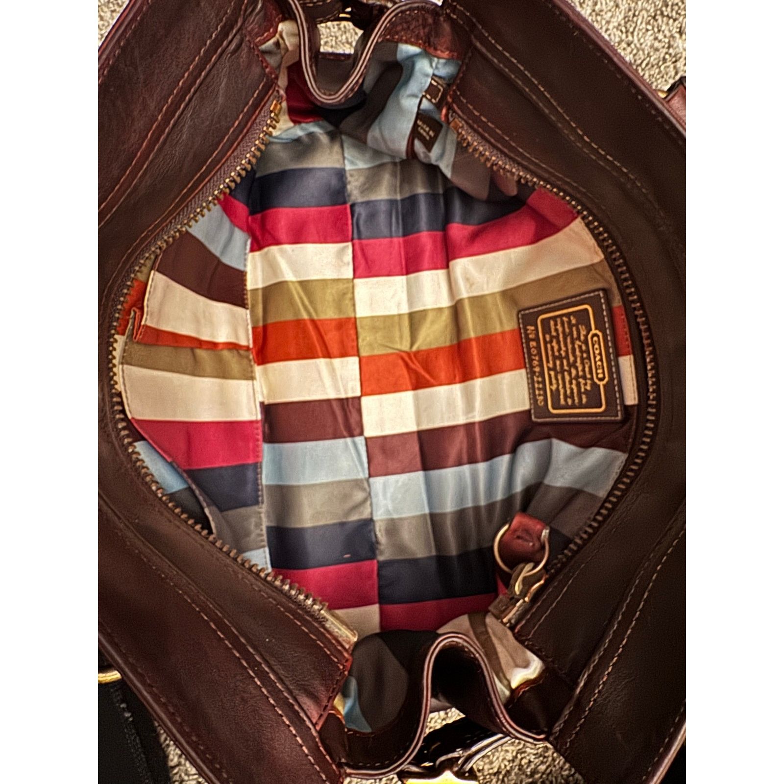 Coach Coach 65th Legacy Mandy Satchel Mahogany Restored Size ONE SIZE - 9 Thumbnail